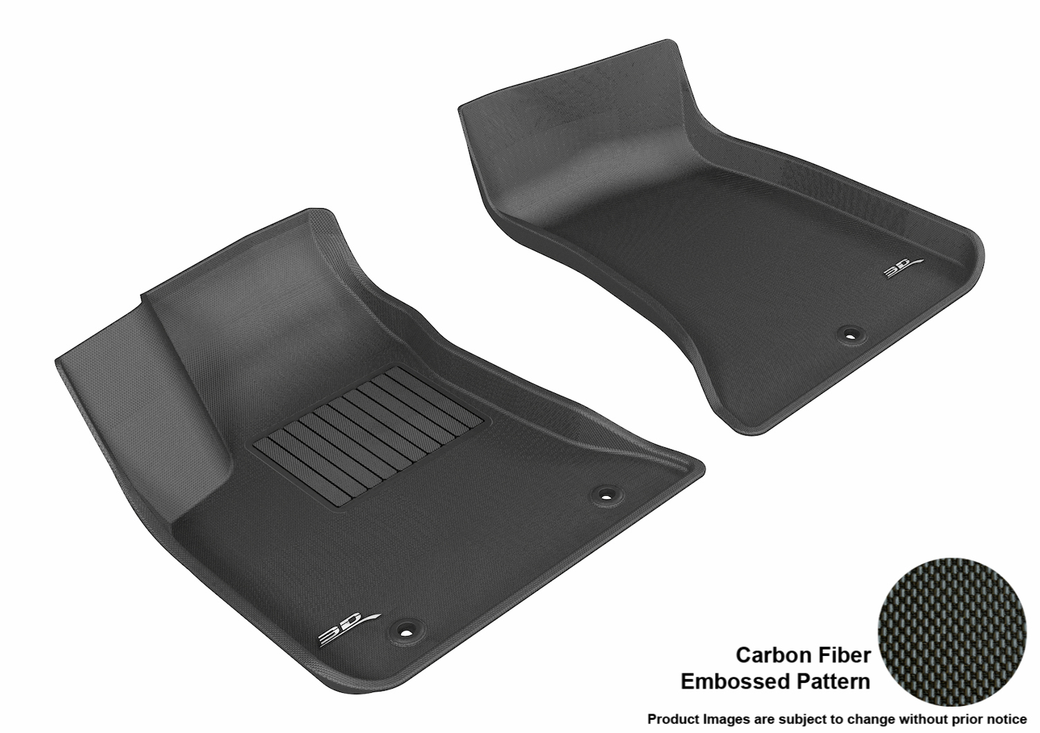 Maxpider 3D Rubber Molded Floor Mat For DODGE CHARGER/ CHRYSLER 300