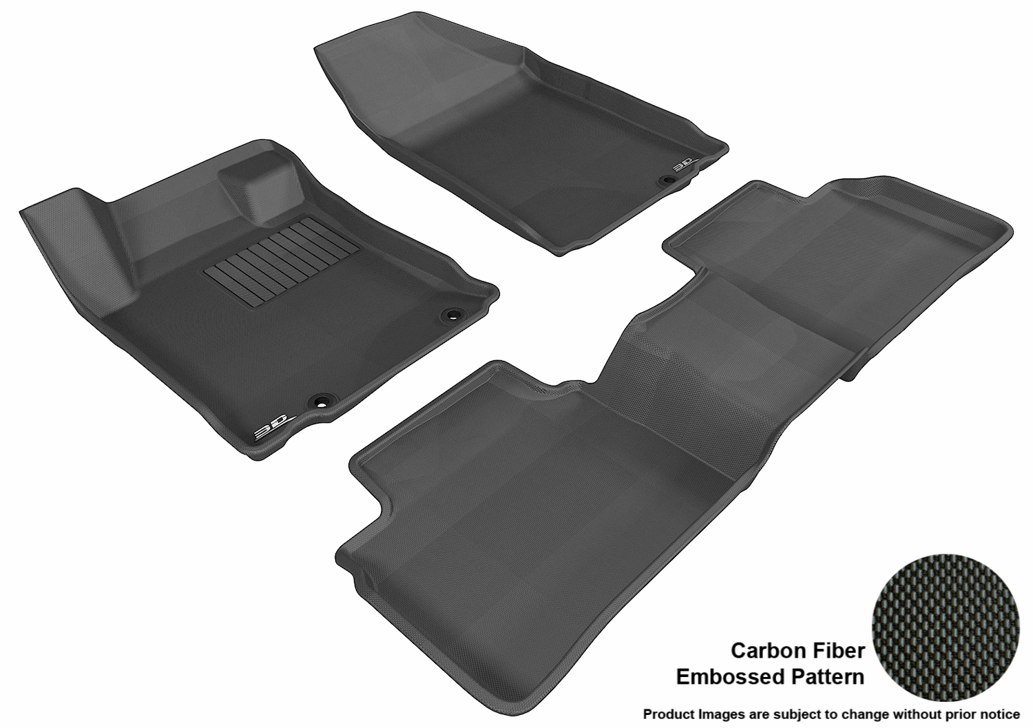Maxpider 3D Rubber Molded Floor Mat For NISSAN ALTIMA 13 SEDAN KAGU