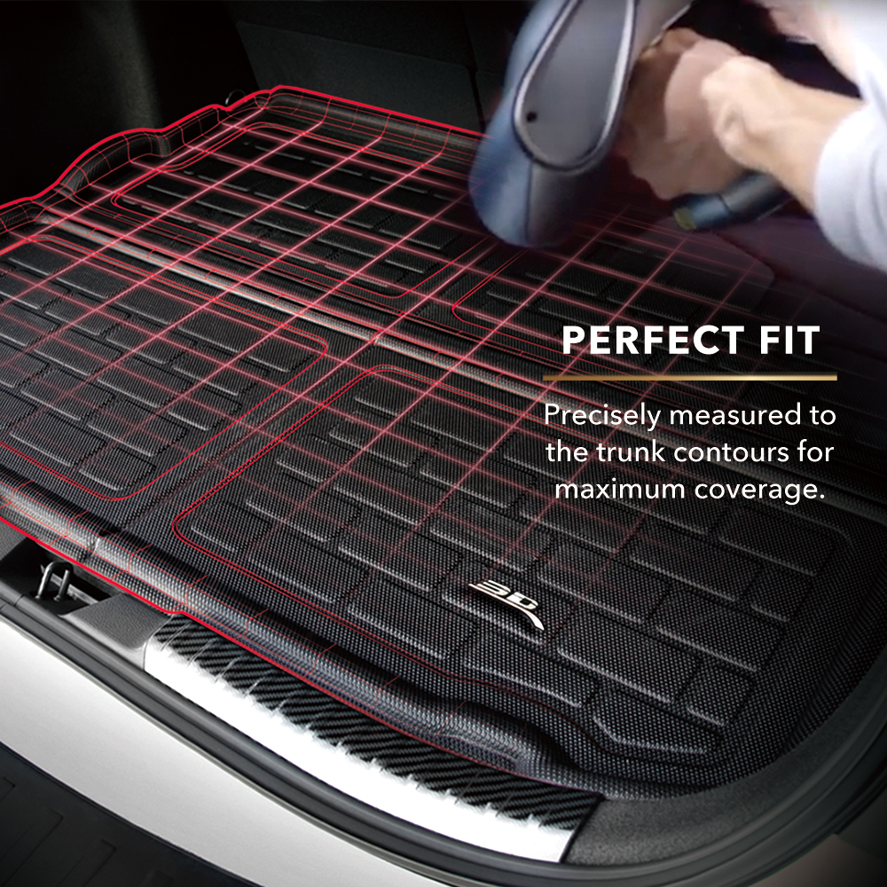 For 19-22 BMW 330e 330e 330i xDrive Black All Weather Kagu Cargo Liner 1PC - Bild 4 von 7