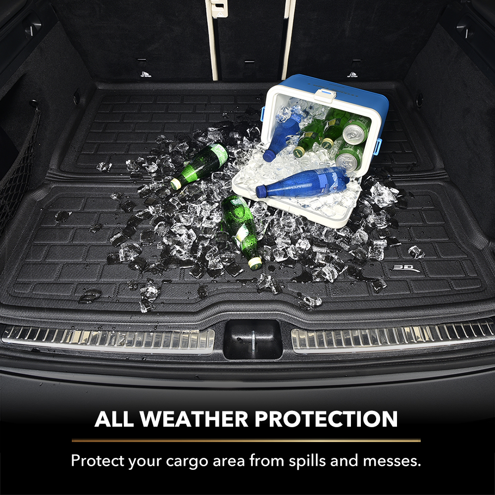 For 19-22 BMW 330e 330e 330i xDrive Black All Weather Kagu Cargo Liner 1PC - Bild 5 von 7