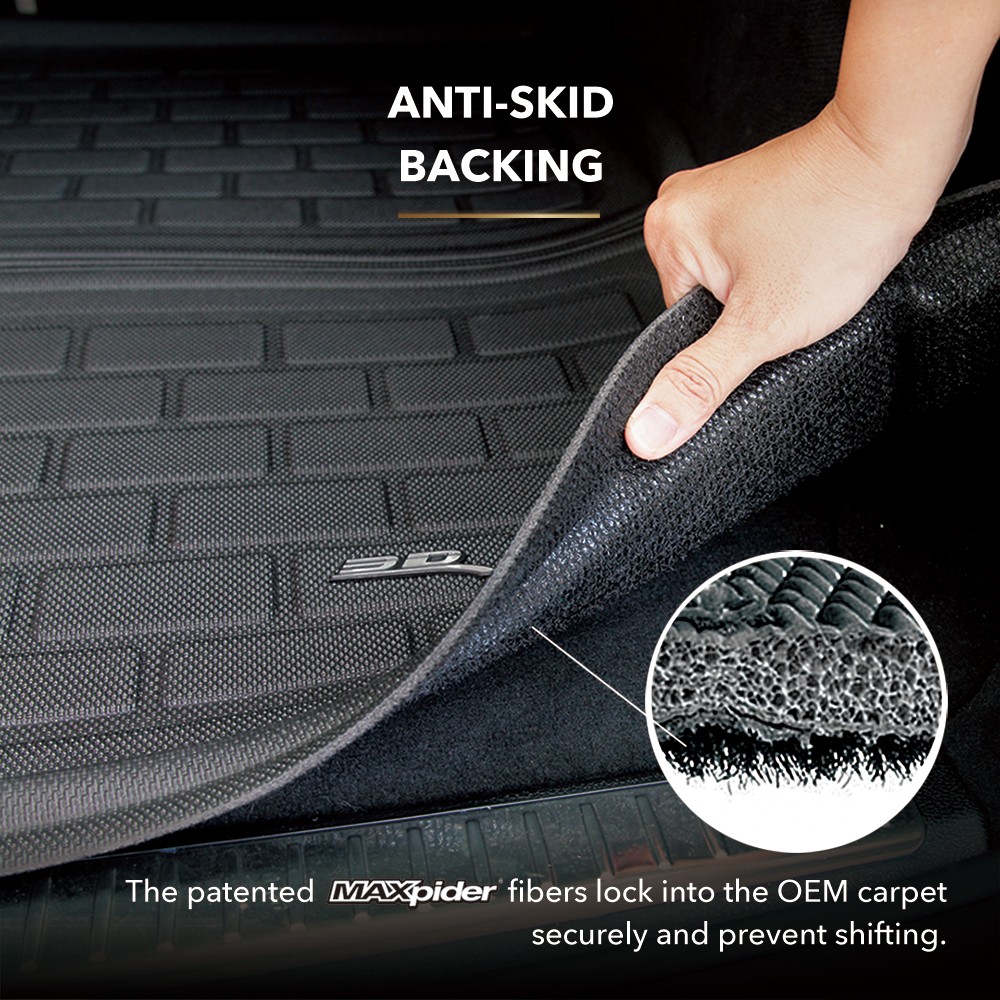 For 19-22 BMW 330e 330e 330i xDrive Black All Weather Kagu Cargo Liner 1PC - Bild 6 von 7