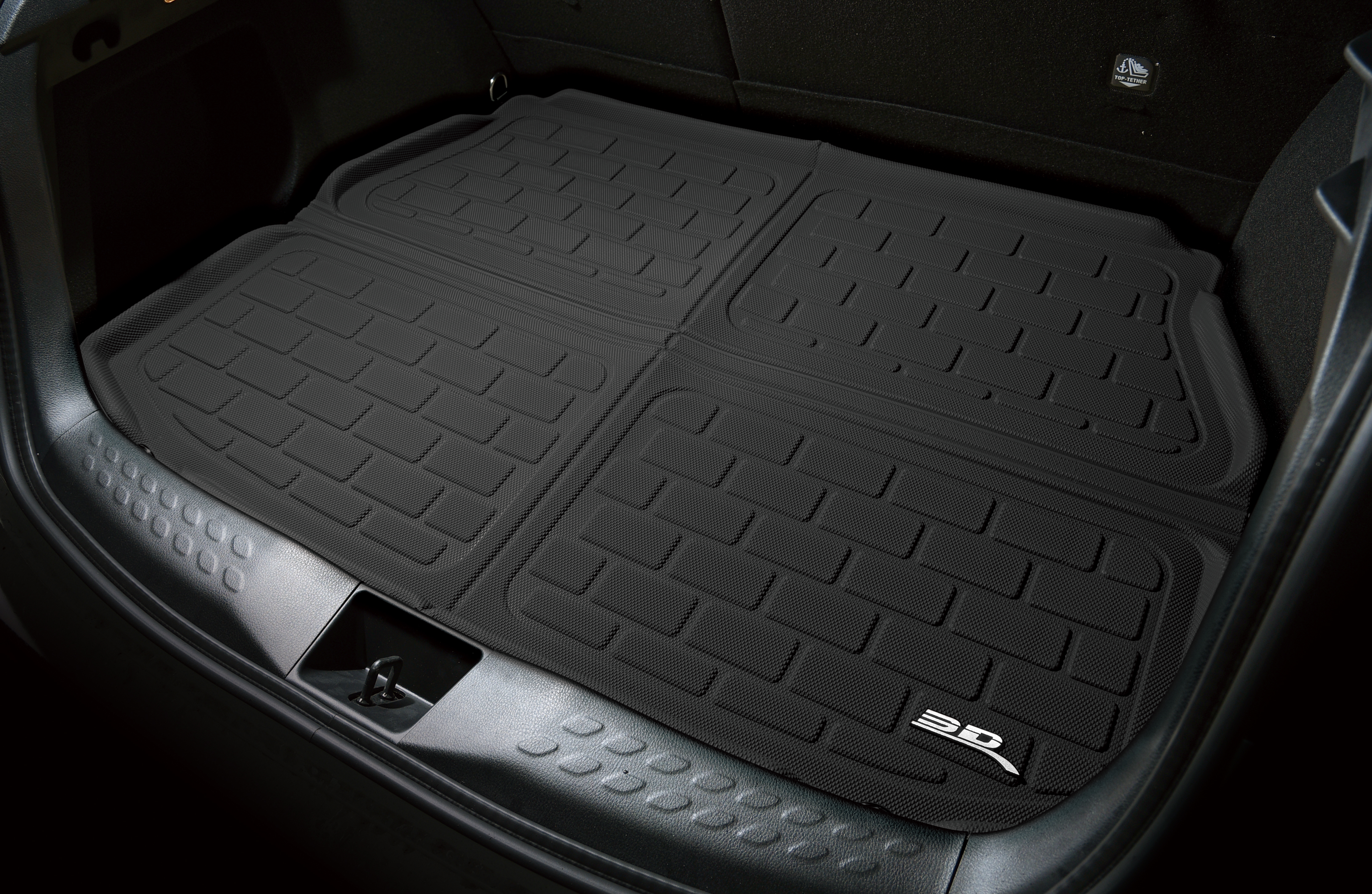 For 19-22 BMW 330e 330e 330i xDrive Black All Weather Kagu Cargo Liner 1PC - Bild 2 von 7