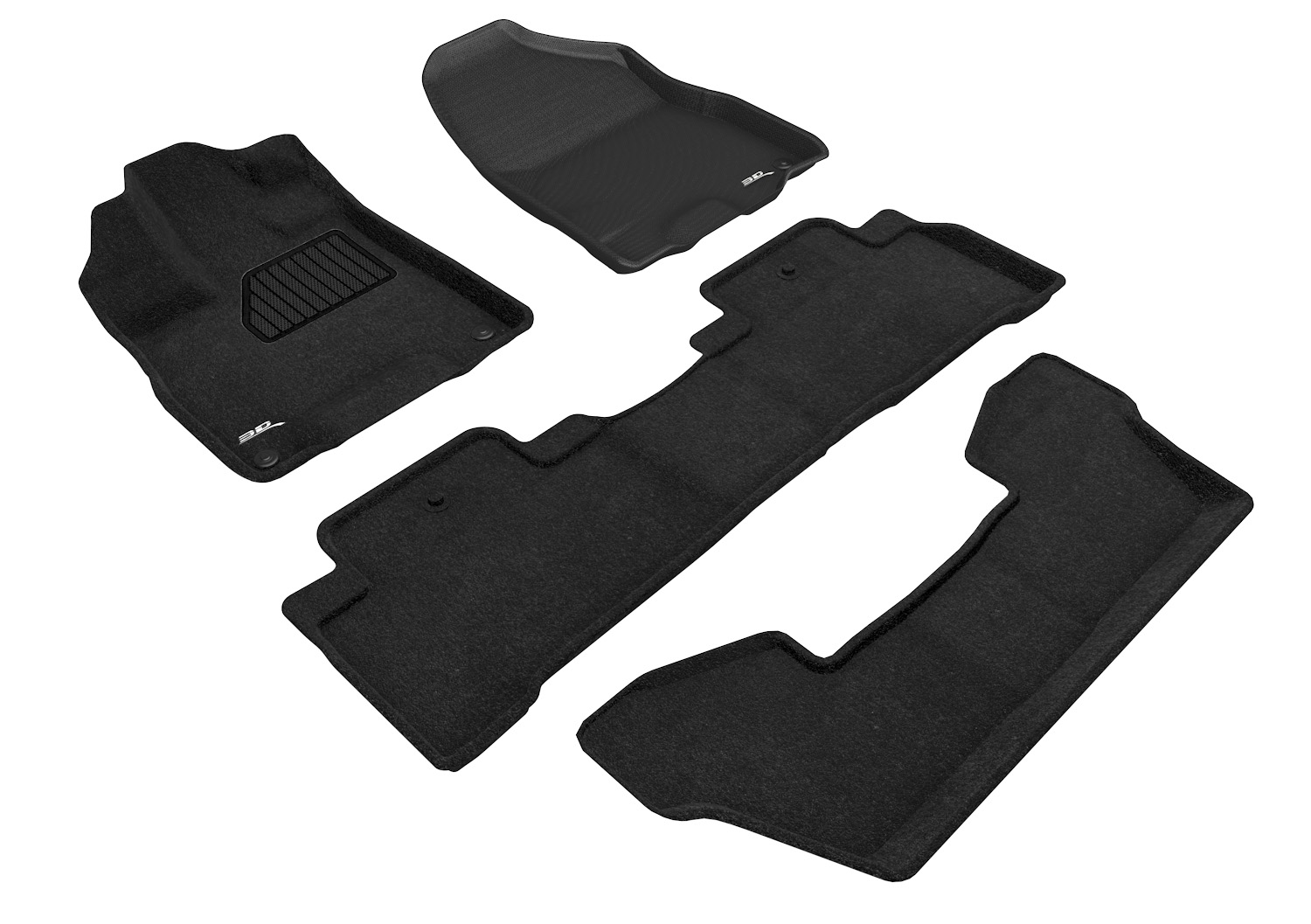 3D Maxpider L1AC01004709 for MDX 6-SEAT 2017-2020 ELEGANT BLACK R1 R2 R3