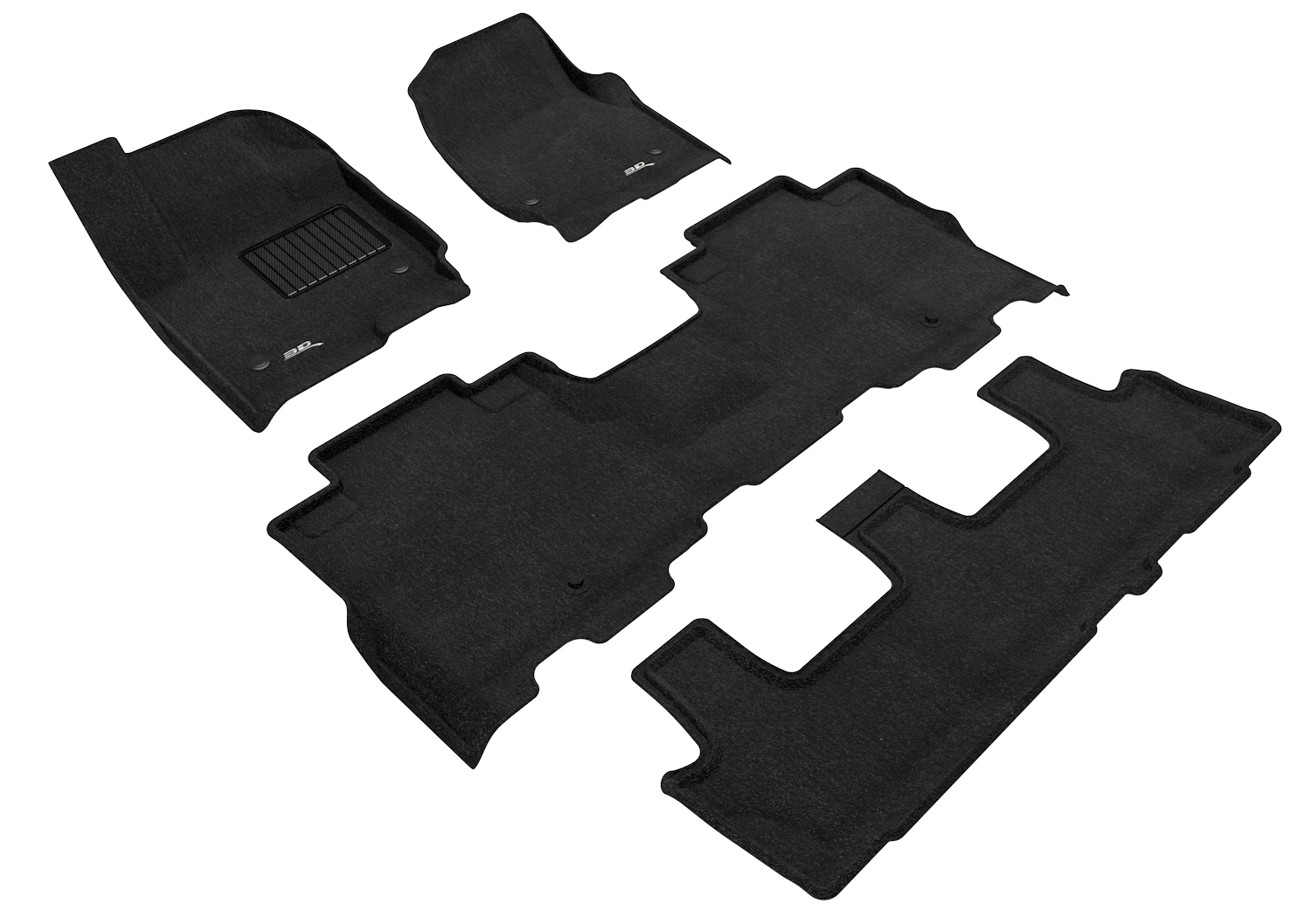 3D Maxpider L1FR12404709 for EXPEDITION 8-SEAT 2018-2021 ELEGANT BLACK R1 R2 R3