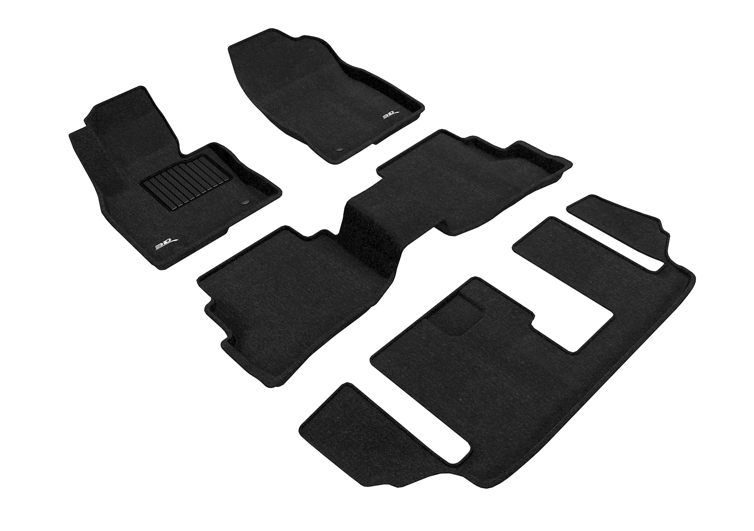 3D Maxpider L1MZ05704709 for CX-9 7-SEATS 2016-2022 ELEGANT BLACK R1 R2 R3