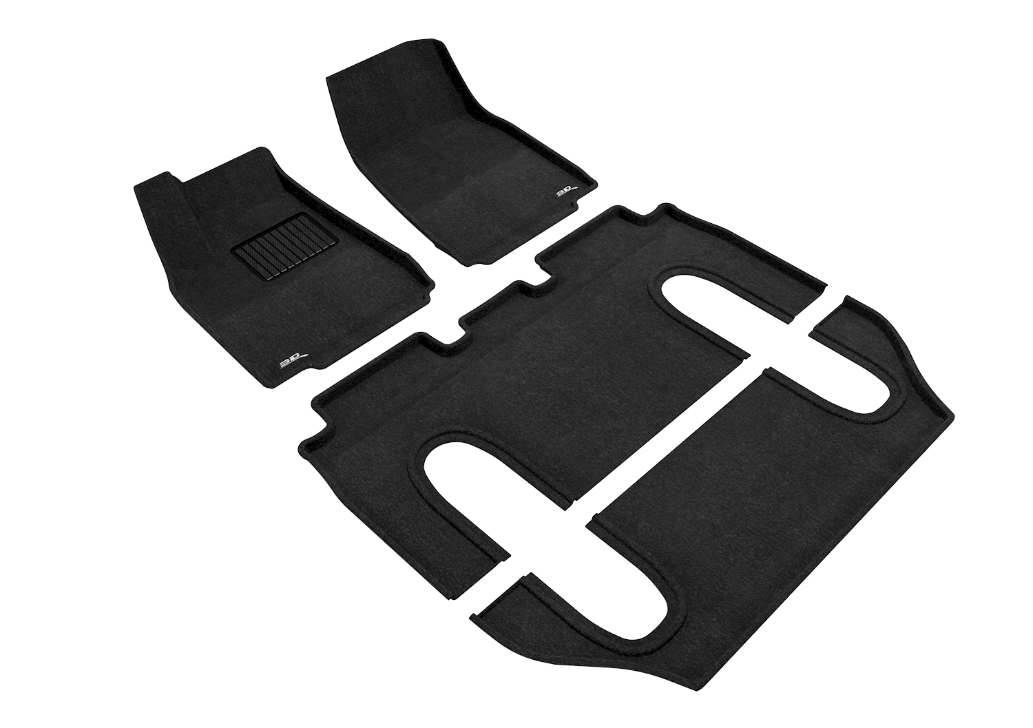3D Maxpider L1TL00104709 for MODEL X 6-SEAT 2016-2021 ELEGANT BLACK R1 R2 R3