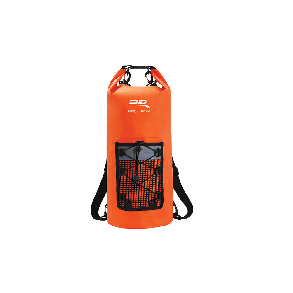 ROLL-TOP DRY BAG BACKPACK ORANGE -10L