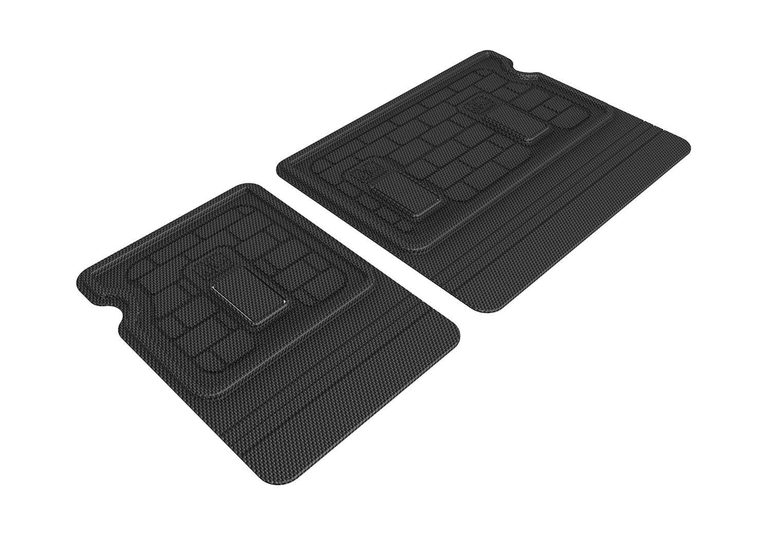 3D MAXPIDER KAGU BLACK SEATBACK CARGO LINER FOR CHEVROLET TRAILBLAZER 21-26