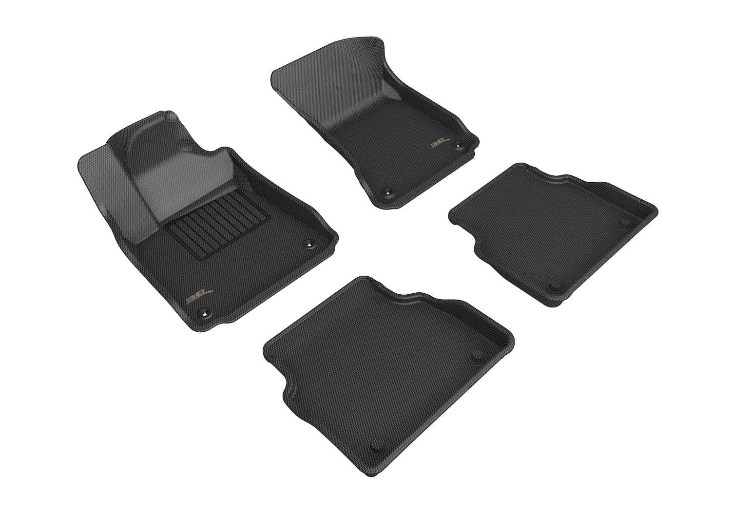 3D MAXpider Compatible with AUDI A8 (D4) 2011-2017 / S8 (D4) 2011-2018 KAGU BLACK R1 R2