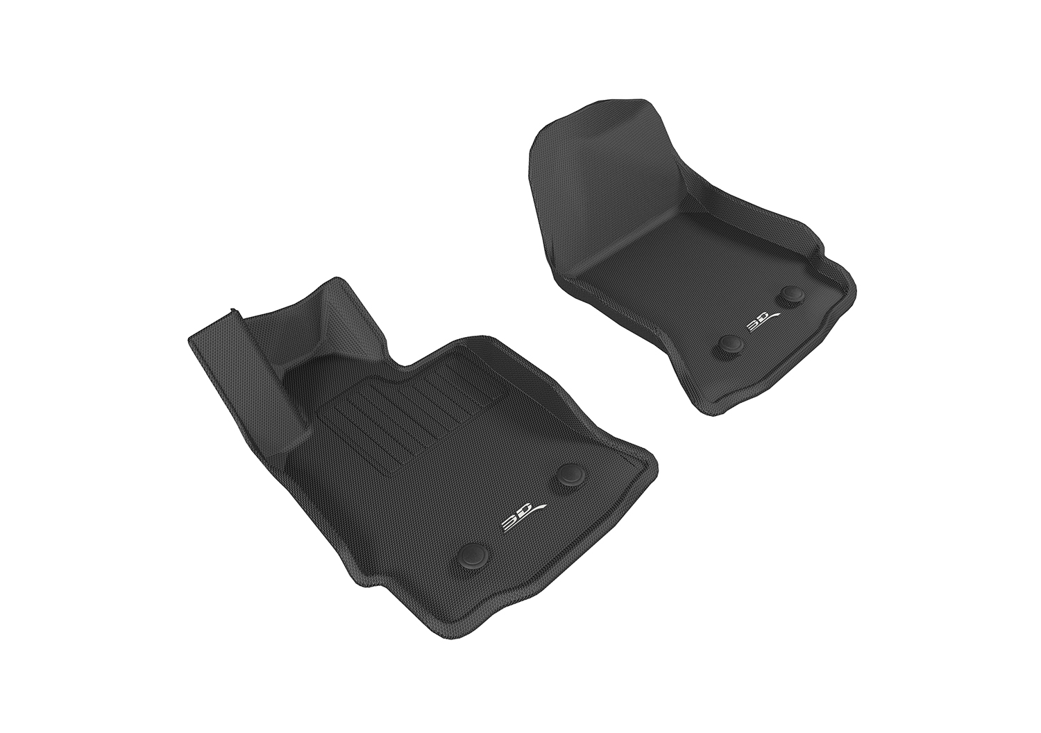 3D Maxpider L1CH07811509 for CORVETTE 2014-2019 KAGU BLACK R1