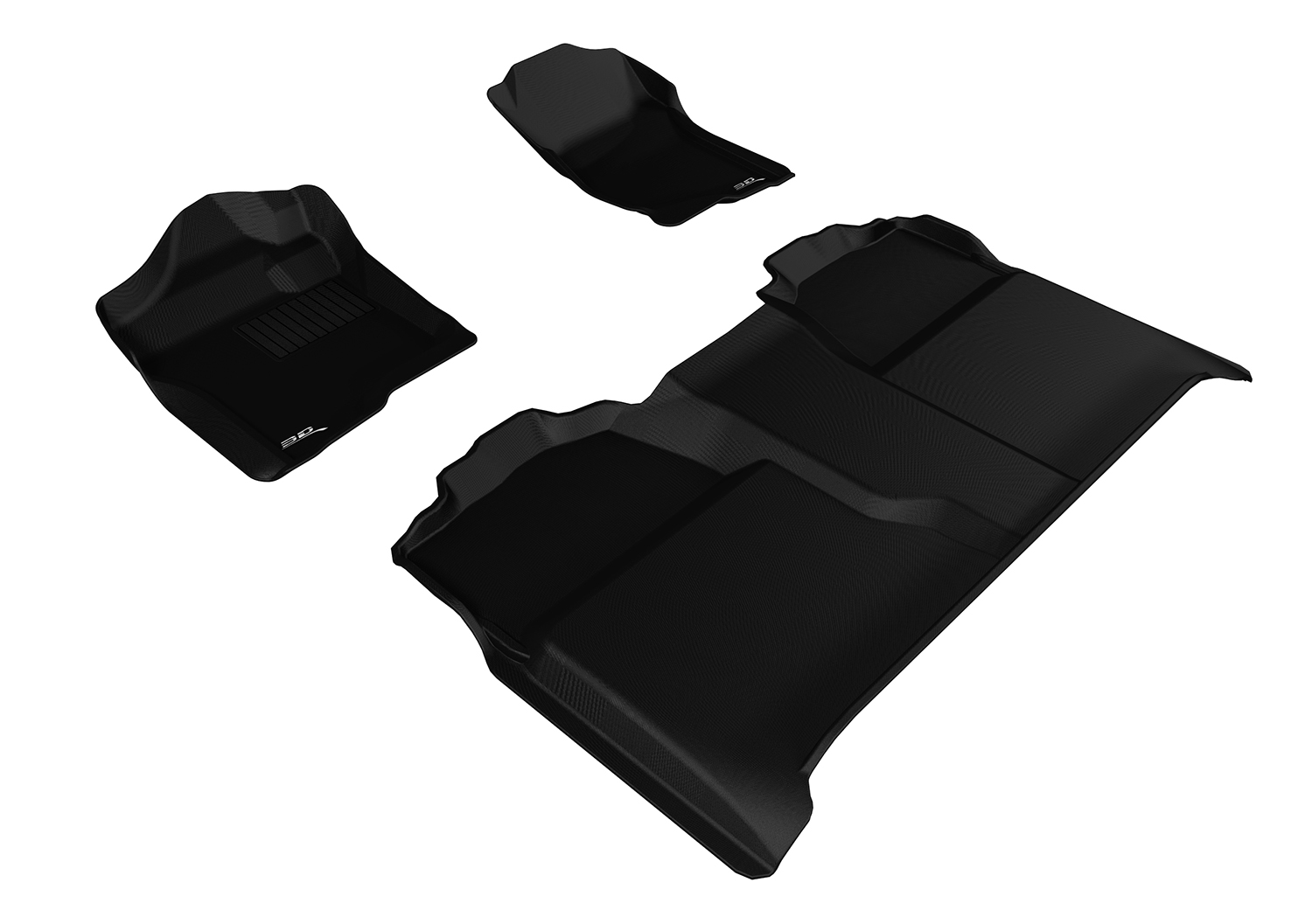 3D Maxpider L1CH04701509 for SILVERADO 1500 CREW CAB 2007-2013 KAGU BLACK R1 R2