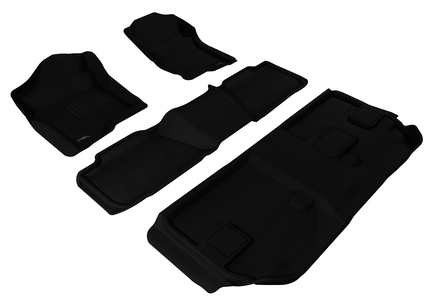 3D Maxpider L1CH04601509 for SUBURBAN WITH BENCH 2ND ROW 2007-2014 KAGU BLACK R