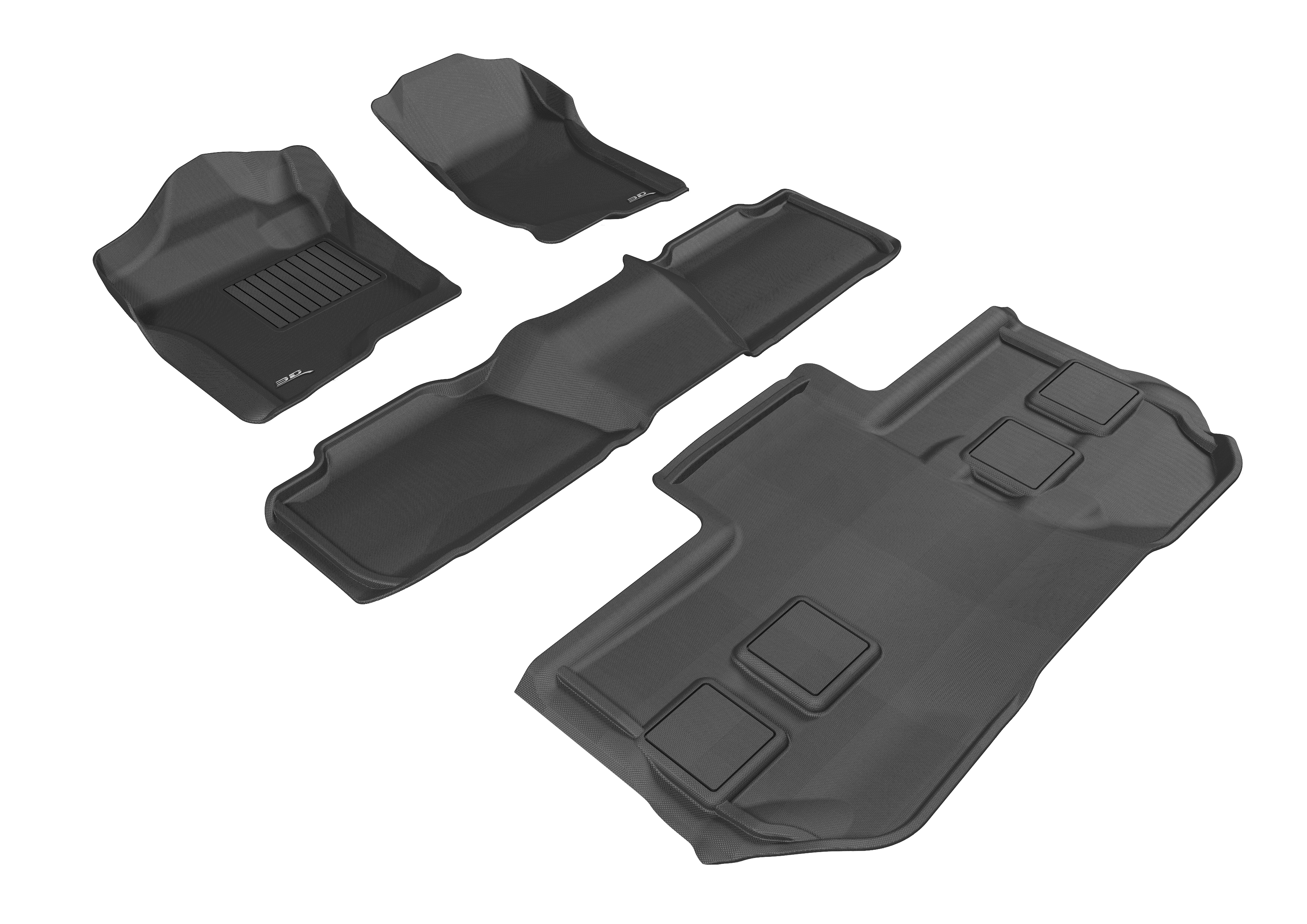3D Maxpider L1CH05401509 for SUBURBAN WITH BUCKET 2ND ROW 2011-2014 KAGU BLACK 
