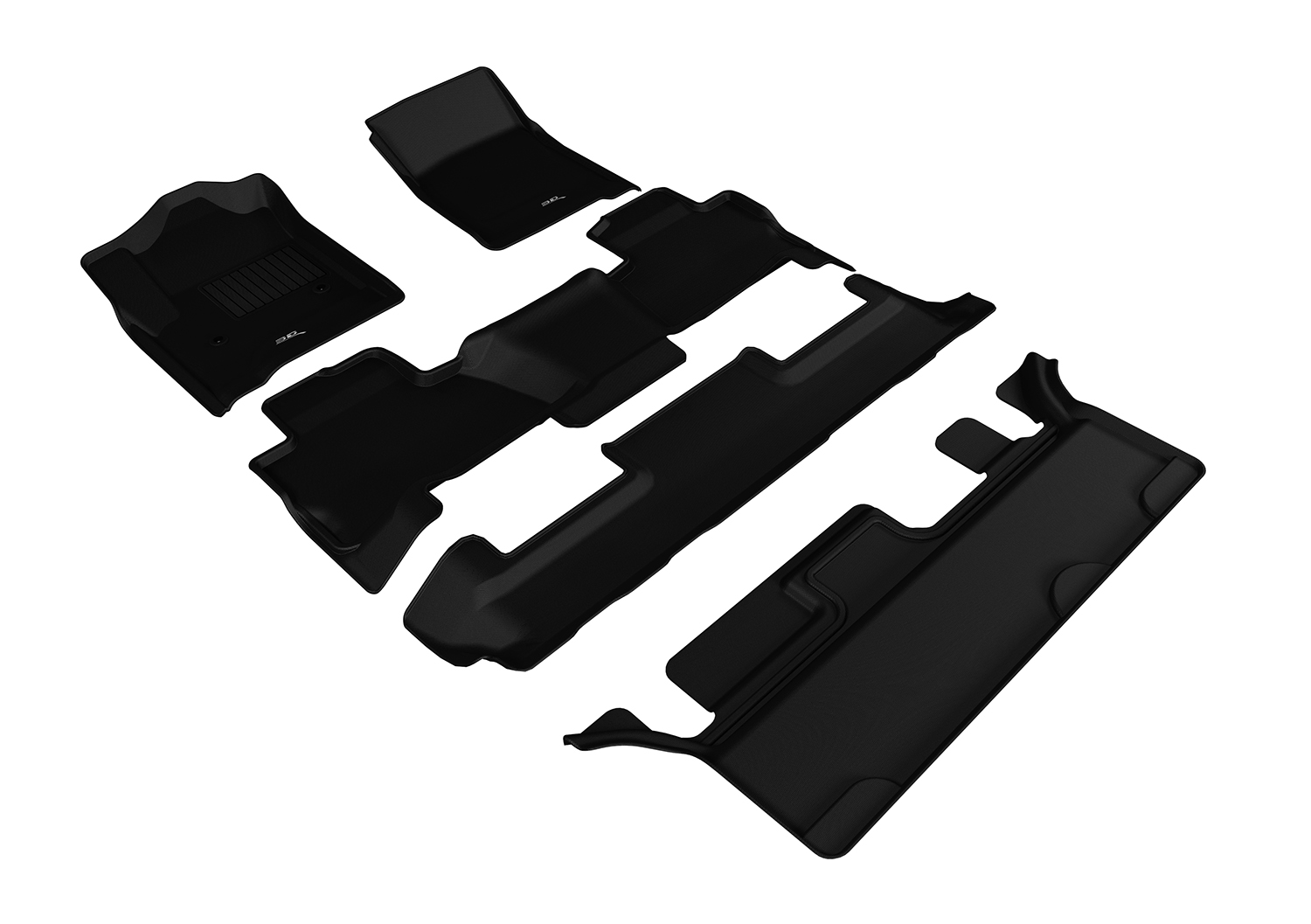 3D Maxpider L1CH06201509 for TAHOE WITH BENCH 2ND ROW 2015-2020 KAGU BLACK R1 R