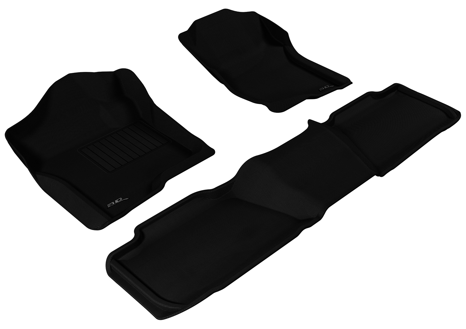 3D Maxpider L1CH04901509 for TAHOE WITH BENCH 2ND ROW 2007-2014 KAGU BLACK R1 R2