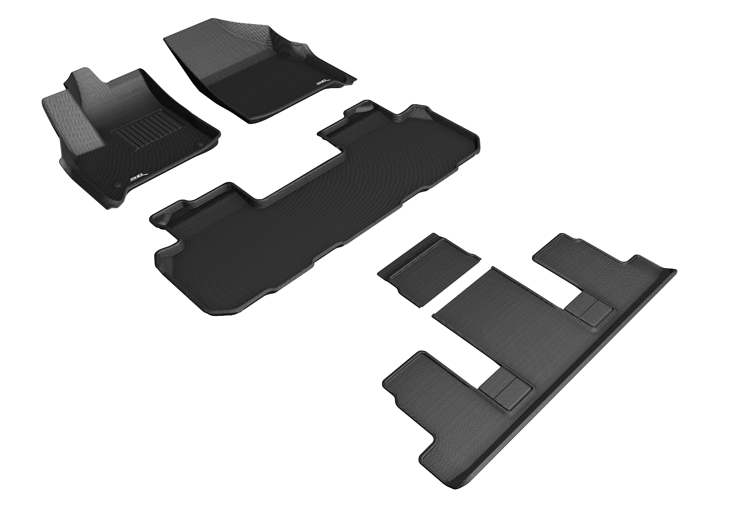 3D Maxpider L1CH08601509 for TRAVERSE 7-SEAT 2018-2022 KAGU BLACK R1 R2 R3