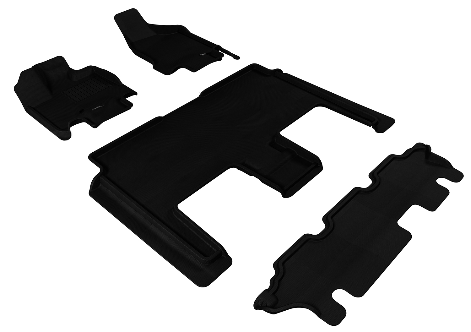 3D Maxpider L1DG01601509 for GRAND CARAVAN WITH STOW'N GO BUCKET 2ND ROW 2008-2