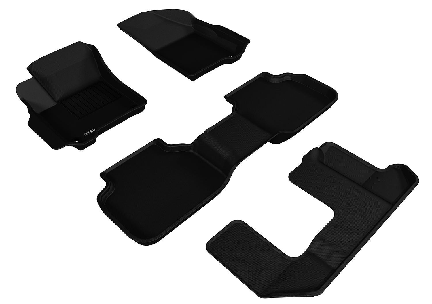 3D Maxpider L1DG01201509 for JOURNEY 2012-2020 KAGU BLACK R1 R2 R3 (2 EYELETS)