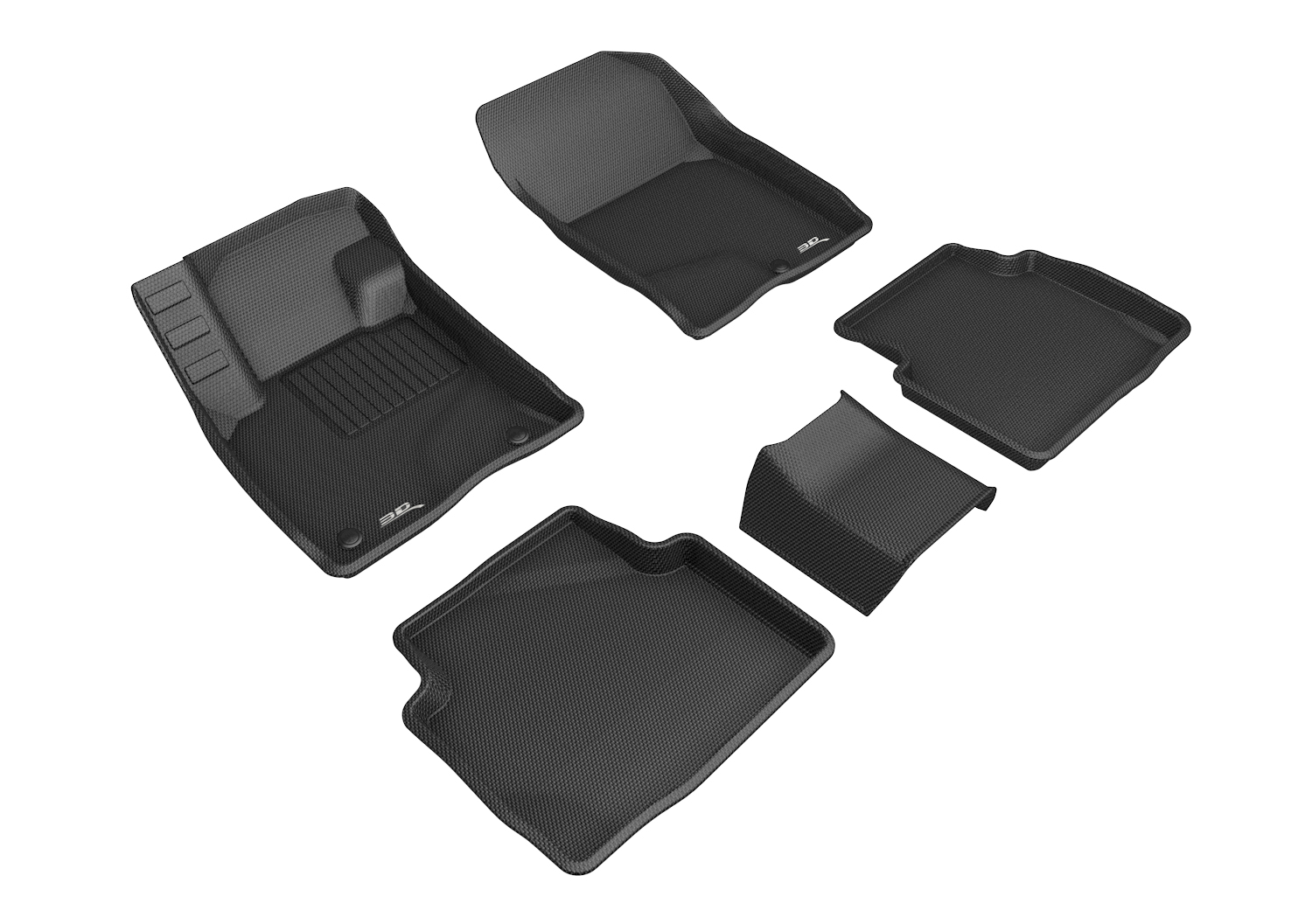 3D Maxpider L1FR12301509 for ESCAPE GASOLINE 2020-2021 KAGU BLACK R1 R2 (3PCS R