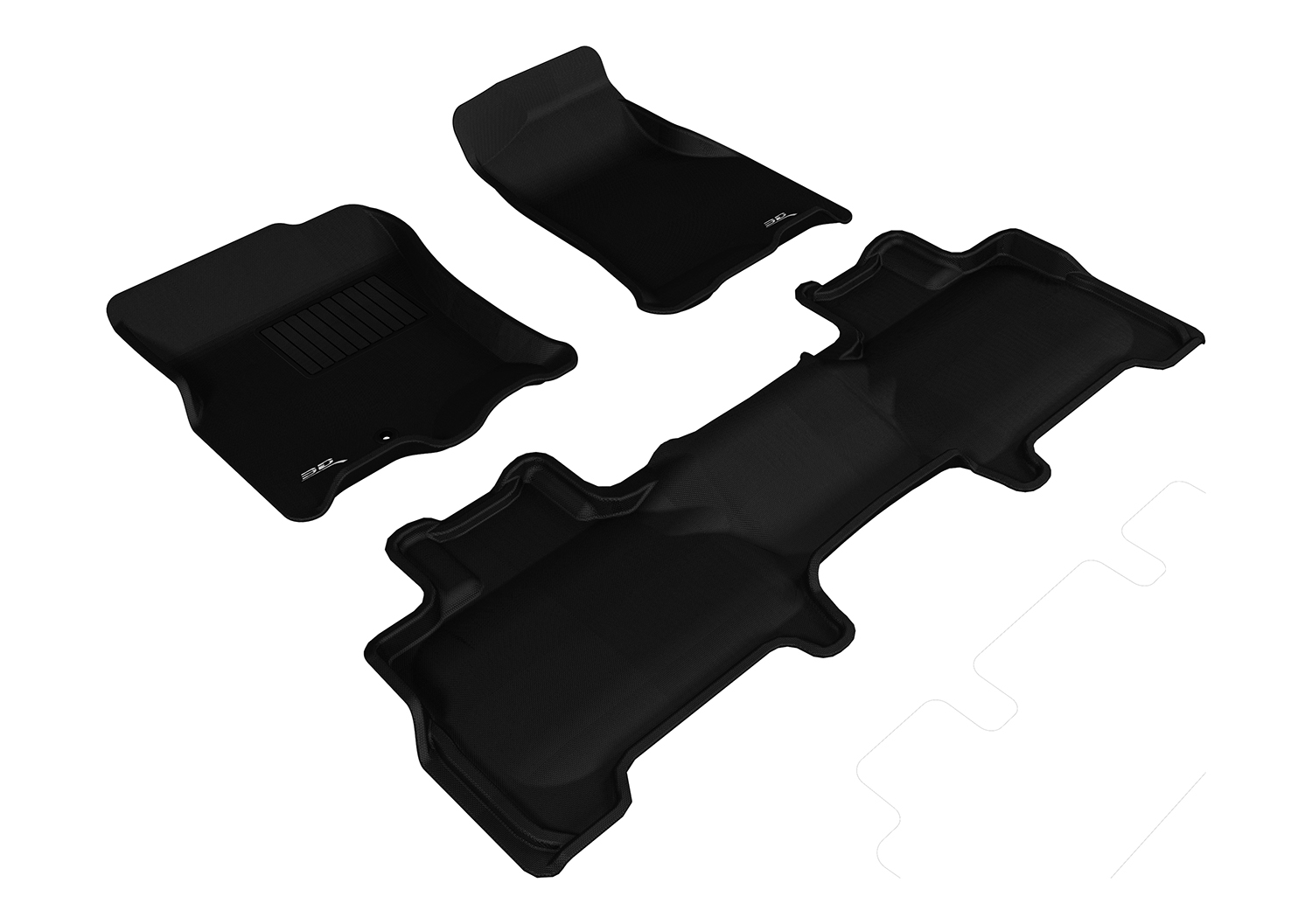 3D Maxpider L1FR07601509 for EXPEDITION WITH BUCKET 2ND ROW 2007-2010 KAGU BLAC