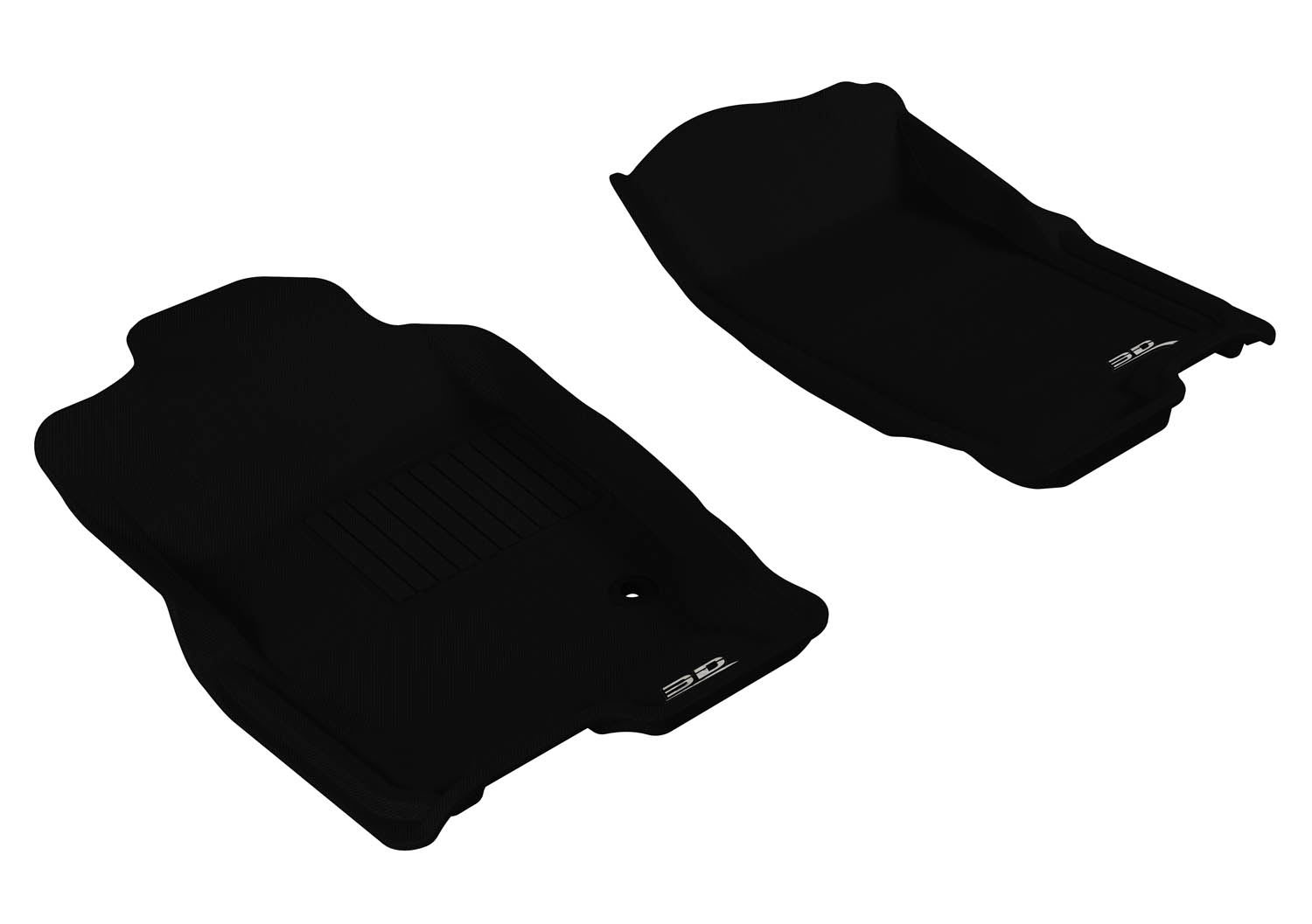 3D MAXpider Second Row Custom Fit All-Weather Floor Mat for Select Toyota Camry/Lexus ES350 Models Kagu Rubber Black 3D MAXpider Second Row Custom Fit All-Weather Floor Mat for Select Toyota Camry/Lexus ES350 Models Kagu Rubber Black