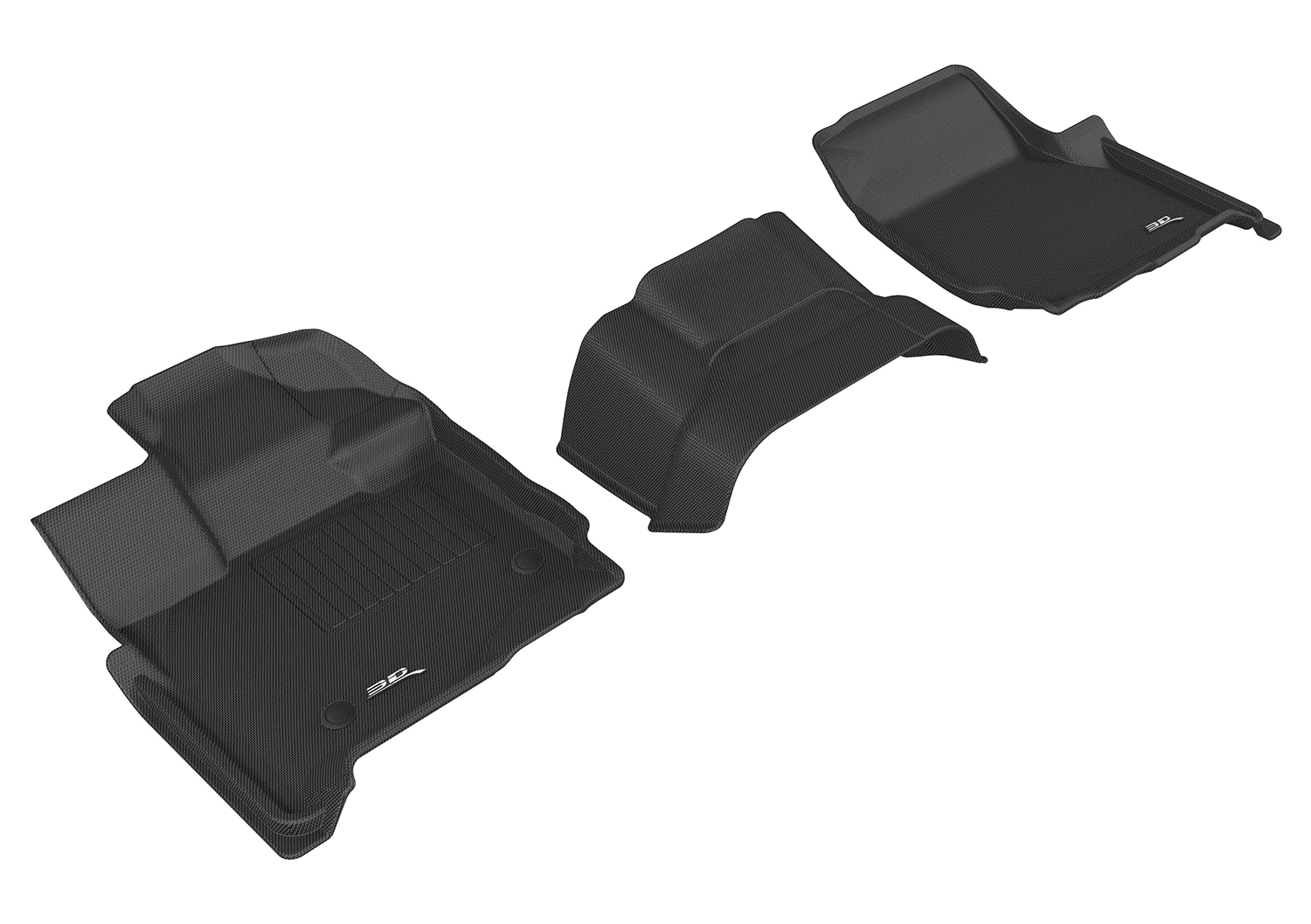 3D Maxpider L1FR10111509 for F-150 2015-2022 SUPERCAB KAGU BLACK R1 (2 EYELETS)