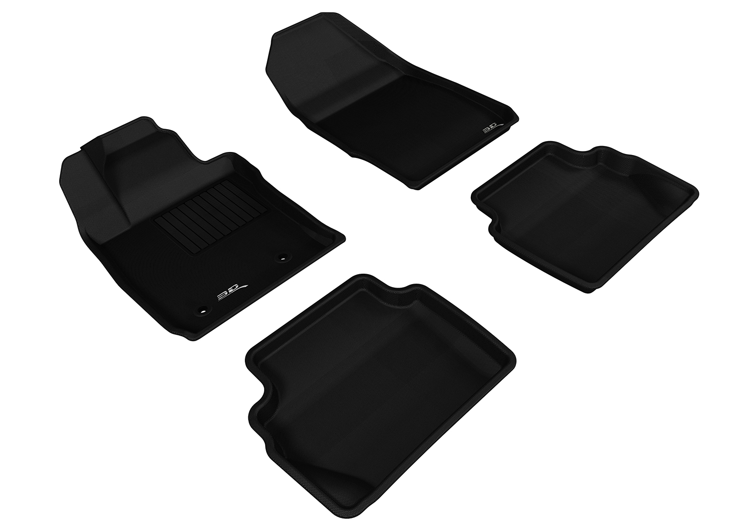 3D Maxpider L1FR08001509 for FIESTA 2011-2019 KAGU BLACK R1 R2