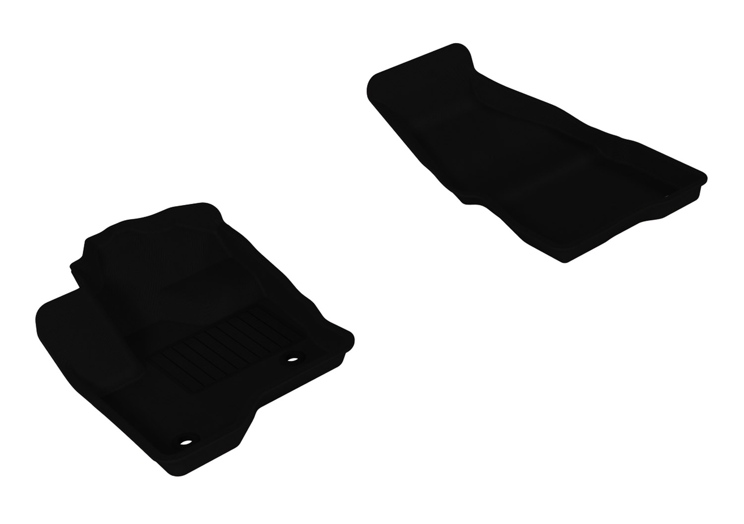 3D Maxpider L1FR02111509 for FLEX 2009-2019 KAGU BLACK R1 (2 EYELETS)