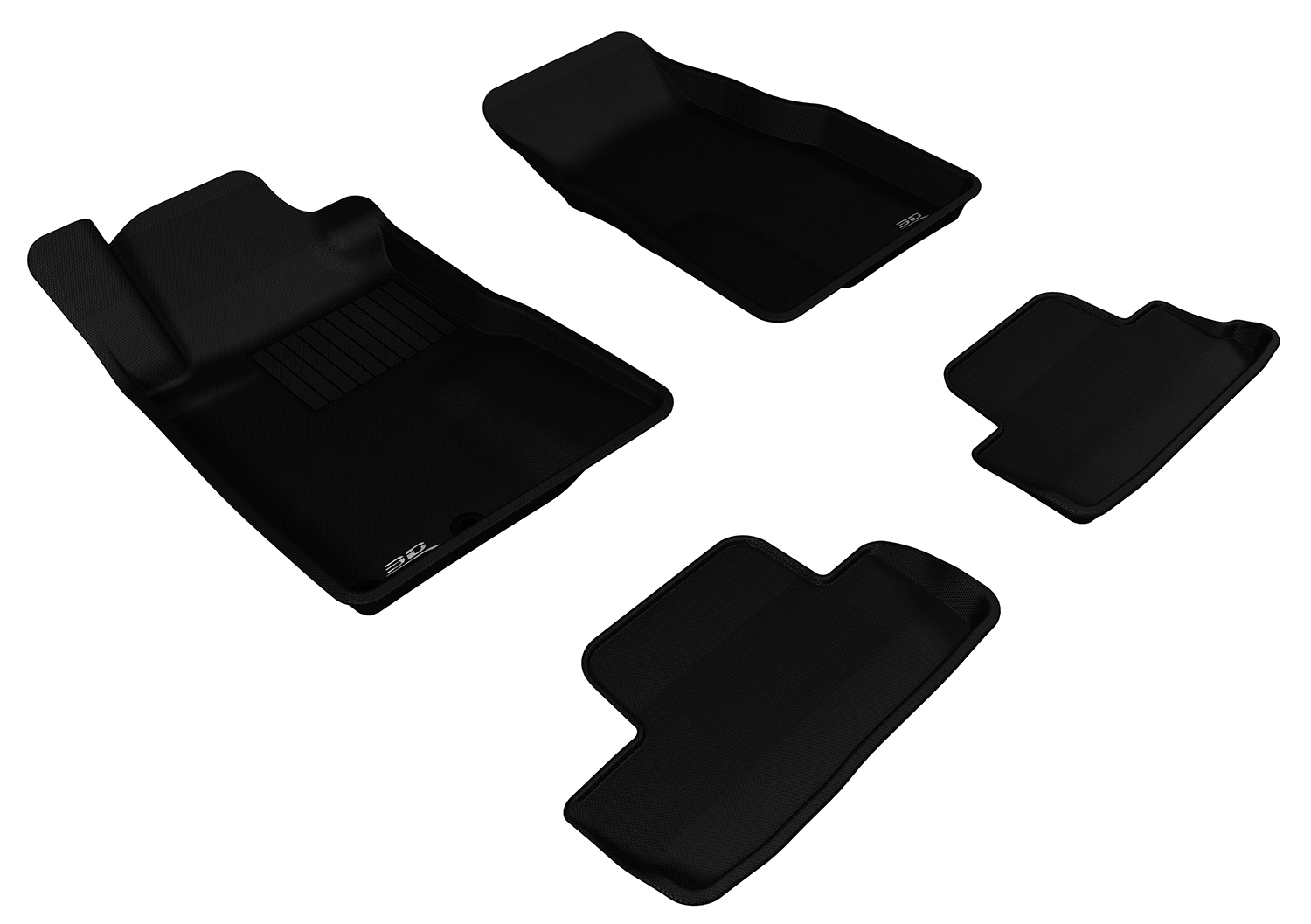 3D Maxpider L1FR06501509 for MUSTANG 2005-2009 KAGU BLACK R1 R2 (2 EYELETS)
