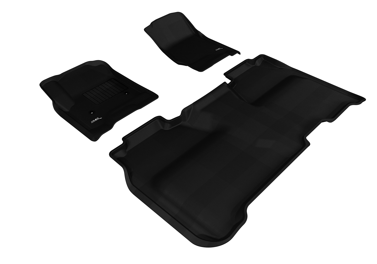 3D Kagu Floor Liners 15-19 GM Crew Cab