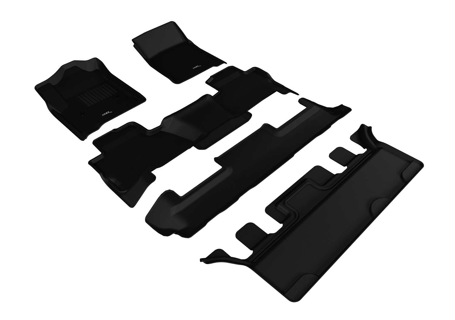 3D Maxpider L1GM01701509 for YUKON WITH BUCKET 2ND ROW 2015-2020 KAGU BLACK R1