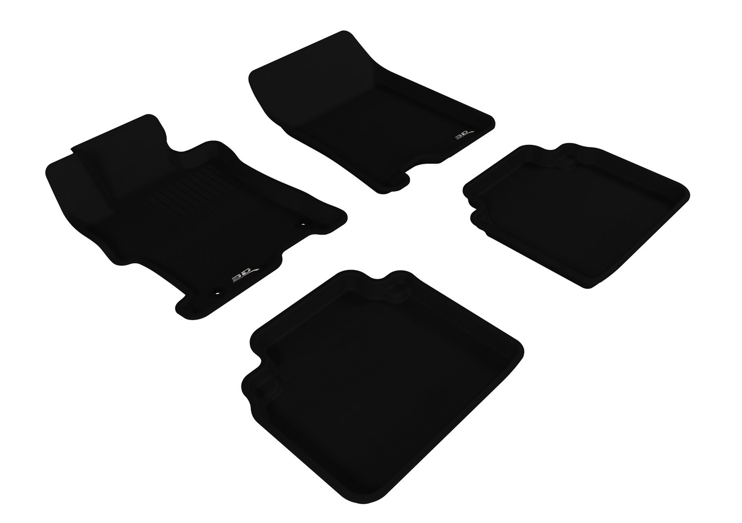 3D Maxpider L1HD00801509 for ACCORD SEDAN 2008-2012 KAGU BLACK R1 R2