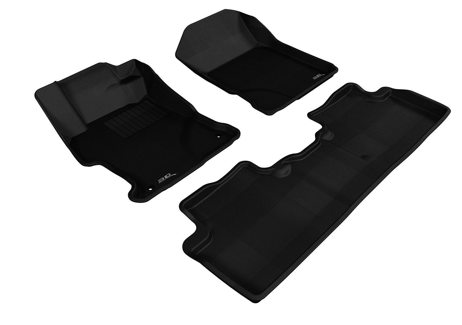 3D Maxpider L1HD04101509 for CIVIC SEDAN 2012-2013 KAGU BLACK R1 R2