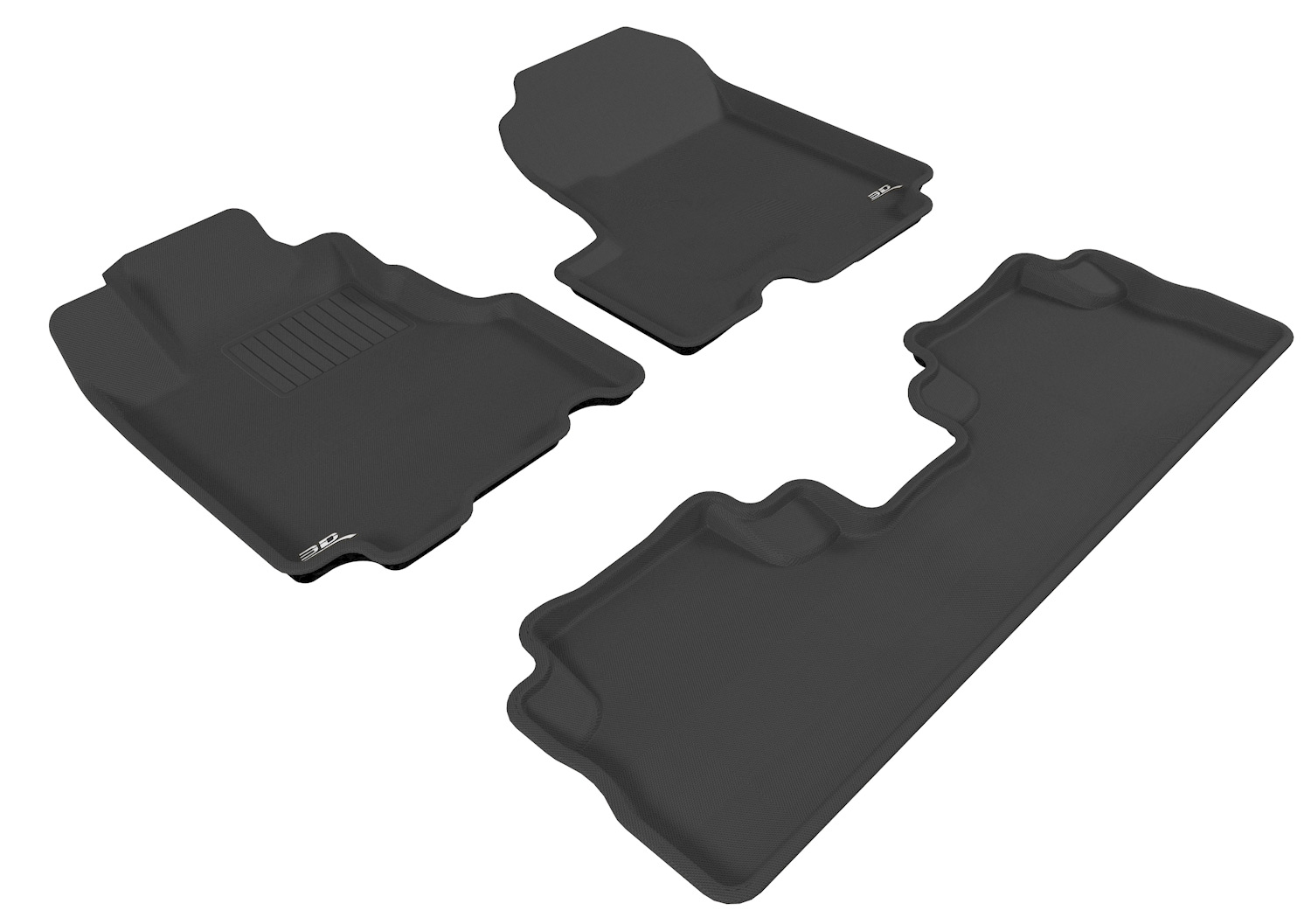 3D Maxpider L1HD00601509 for CR-V 2007-2011 KAGU BLACK R1 R2