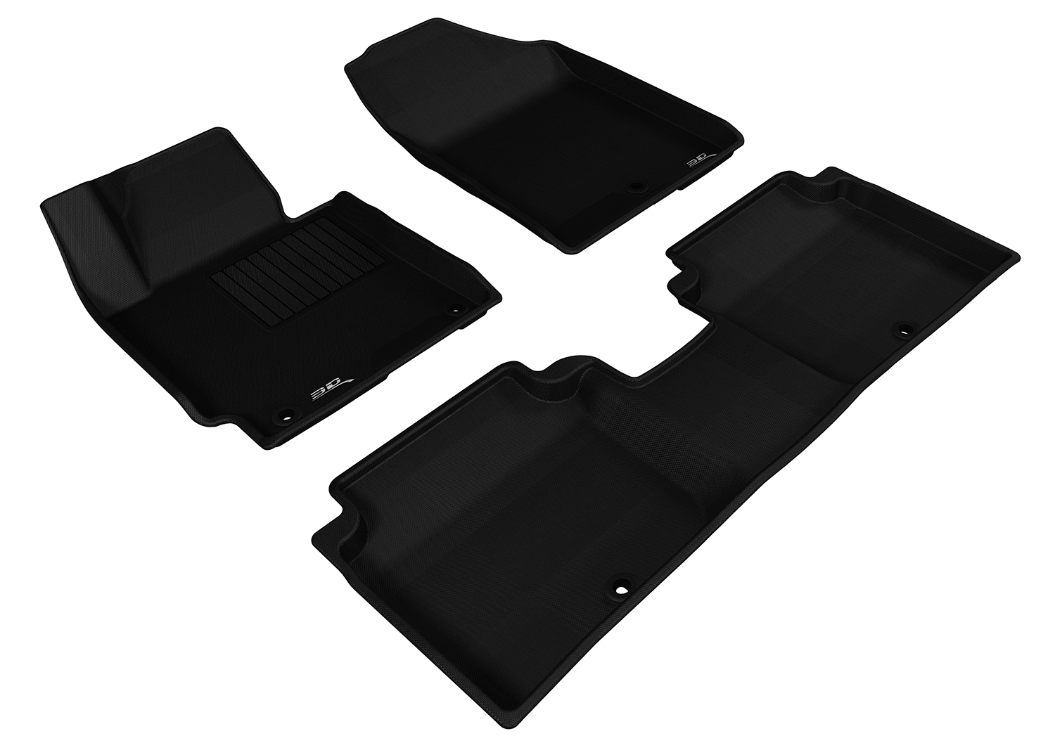 3D Maxpider L1HY05201509 for ELANTRA SEDAN / COUPE 2014-2016 KAGU BLACK R1 R2