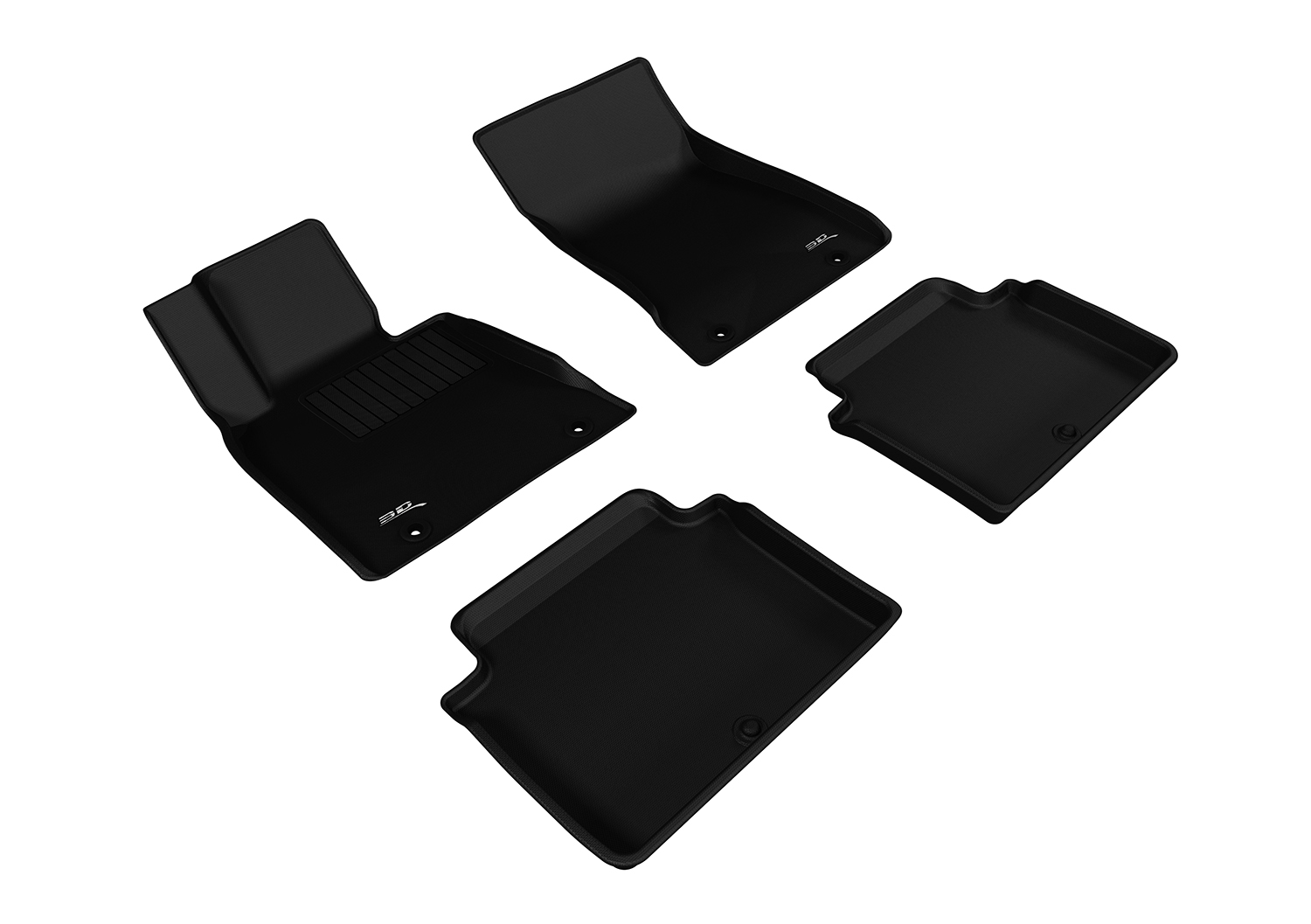 3D Maxpider L1HY06101509 for GENESIS RWD SEDAN 2015-2016 KAGU BLACK R1 R2