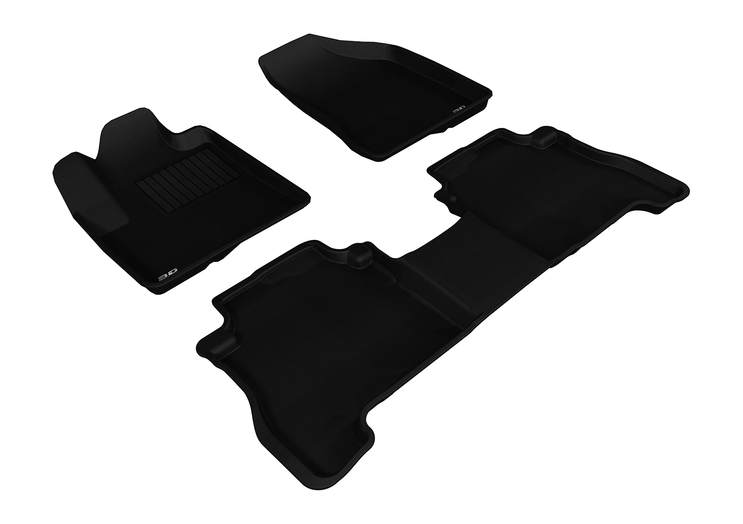 3D Maxpider L1HY00501509 for SANTA FE 2007-2009 KAGU BLACK R1 R2 (1 EYELET)