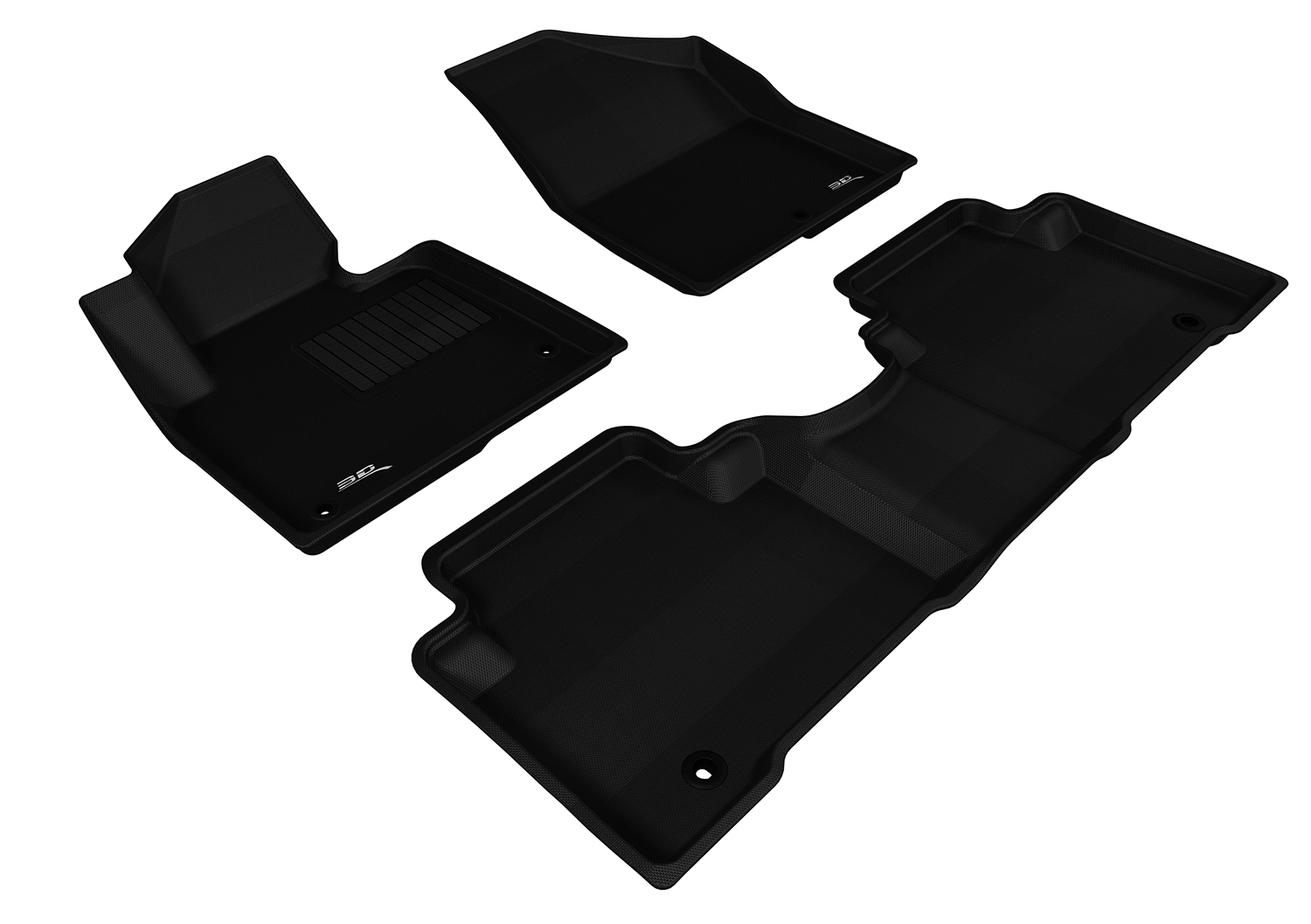 3D Maxpider L1HY01701509 for SANTA FE SPORT 2013-2018 KAGU BLACK R1 R2