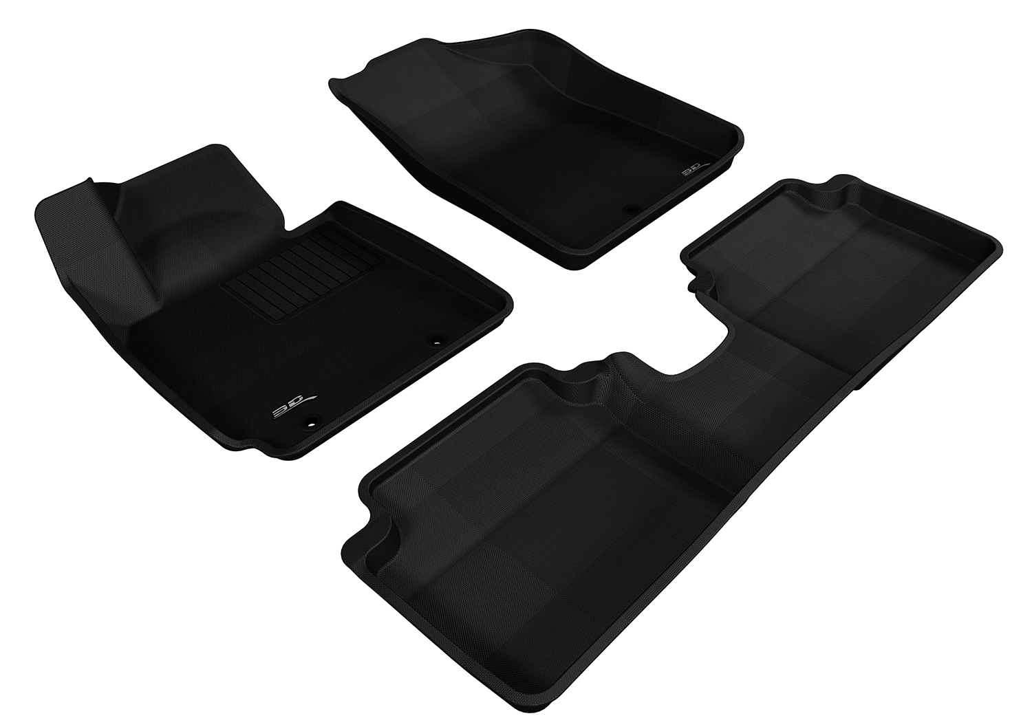 3D Maxpider L1HY02401509 for VELOSTER 2012-2017 KAGU BLACK R1 R2 (US ONLY)