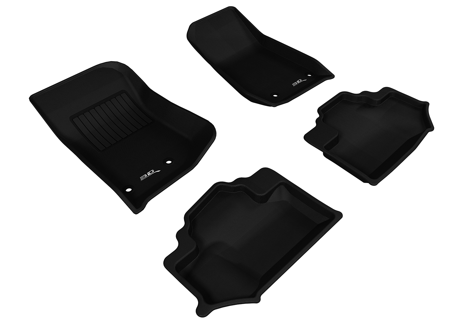 3D Maxpider L1JP01201509 for WRANGLER JK 2-DOOR 2014-2018 KAGU BLACK R1 R2