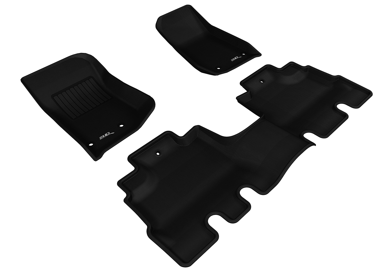 3D Maxpider L1JP01101509 for WRANGLER JK UNLIMITED 2014-2018 KAGU BLACK R1 R2