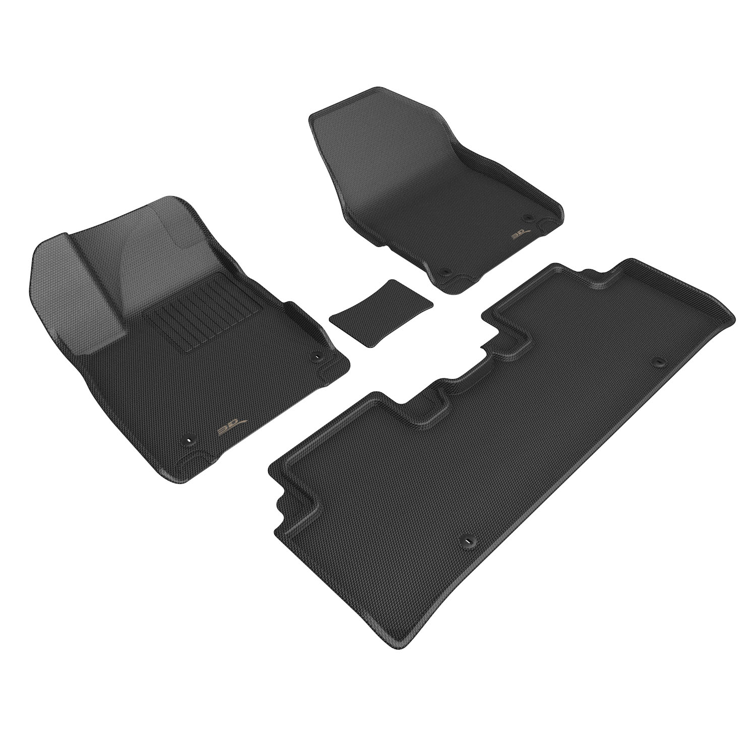 3D Maxpider L1KA07101509 for EV6 2022 KAGU BLACK R1 R2 (4 PCS)