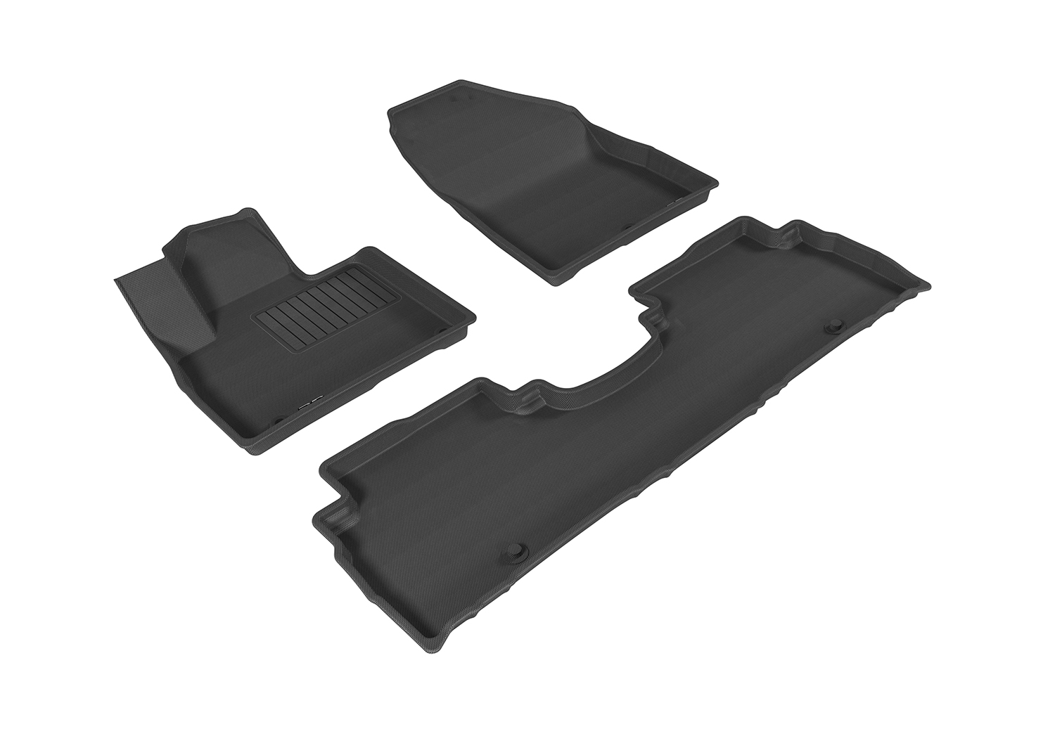 3D Maxpider L1KA03601509 for SORENTO 5-SEAT 2016-2020 KAGU BLACK R1 R2