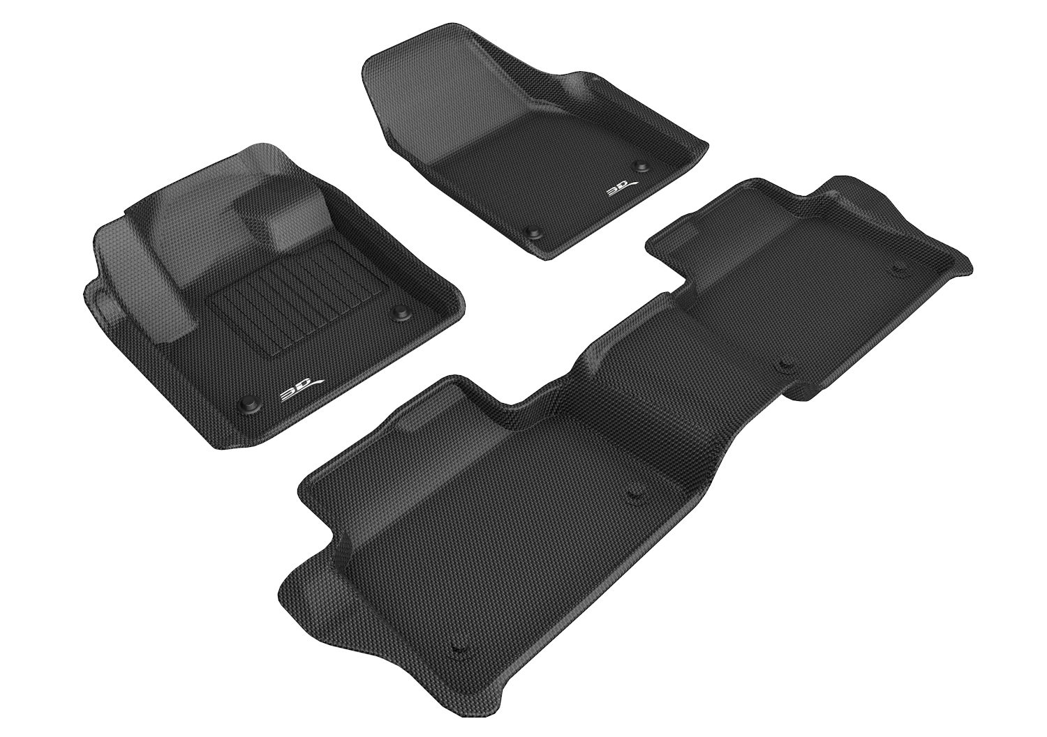 3D Maxpider L1LR02801509 for DISCOVERY SPORT 5-SEAT 2020-2022 KAGU BLACK R1 R2