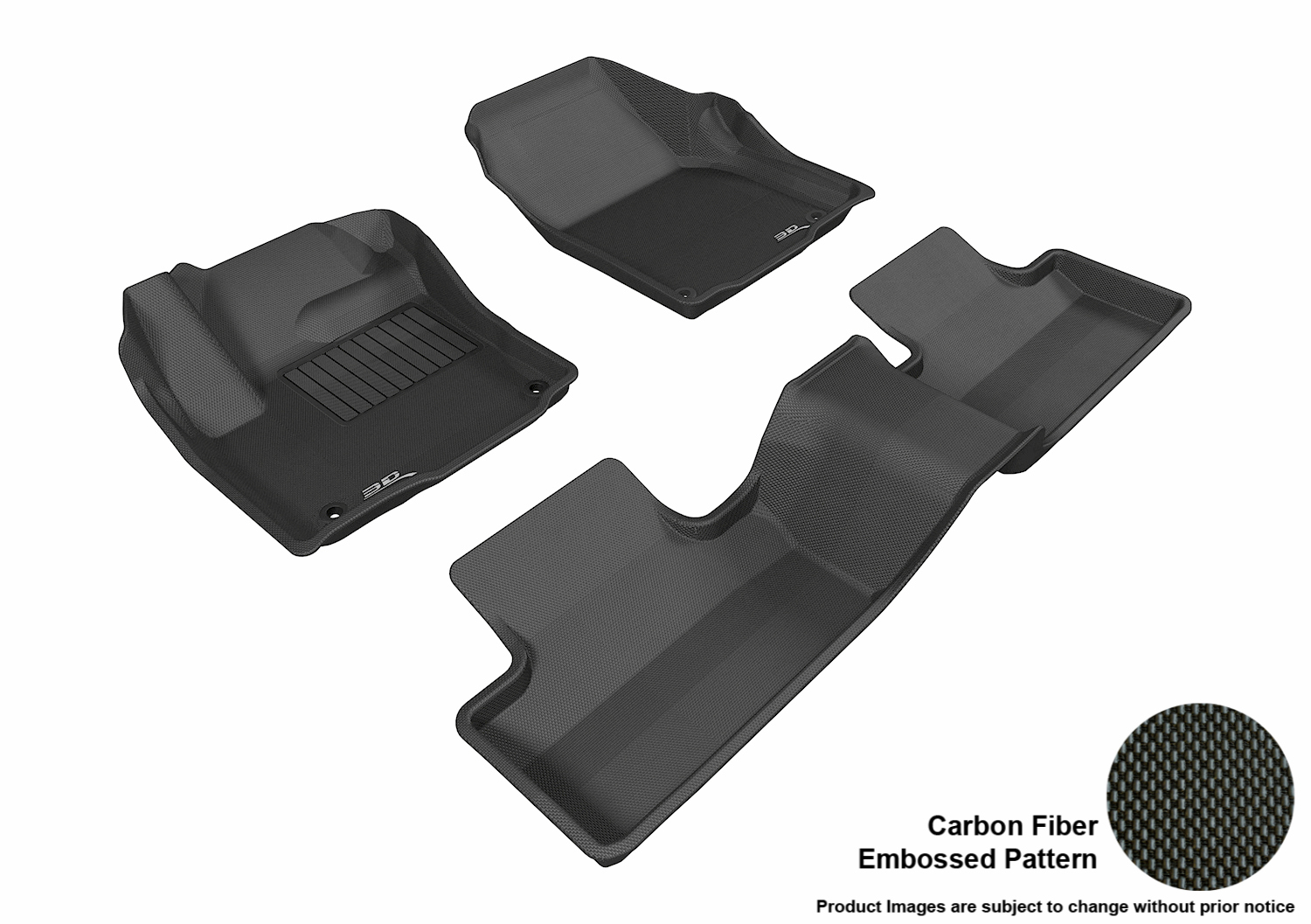 3D Maxpider L1LR00601509 for RANGE ROVER EVOQUE 2012-2013 KAGU BLACK R1 R2