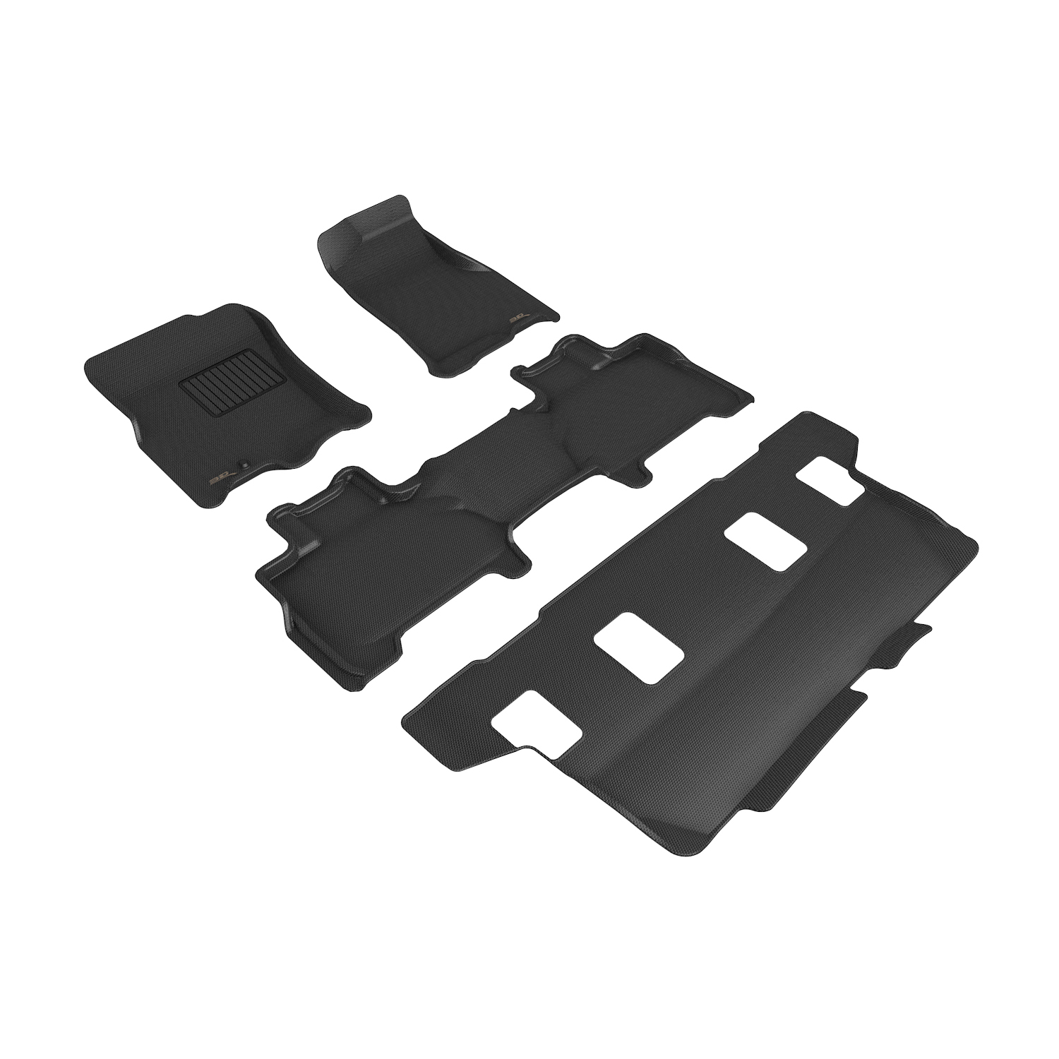 3D Maxpider L1LC00401509 for NAVIGATOR 2007-2010 KAGU BLACK R1 R2 BUCKET SEAT W