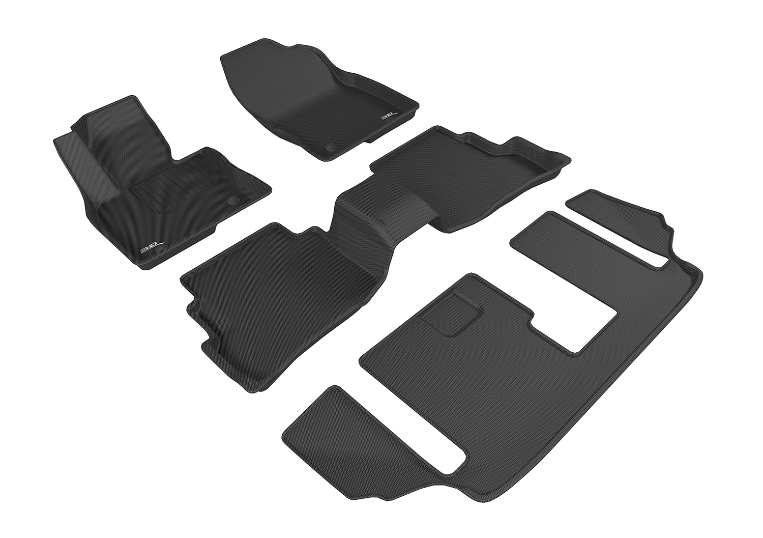 3D Maxpider L1MZ05701509 for CX-9 7-SEAT 2016-2022 KAGU BLACK R1 R2 R3