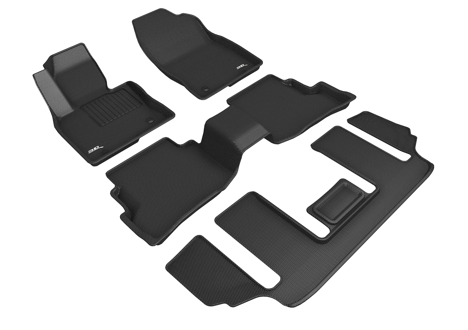 3D Maxpider L1MZ07401509 for CX-9 6-SEAT WITH R2 CONSOLE 2020-2022 KAGU BLACK R