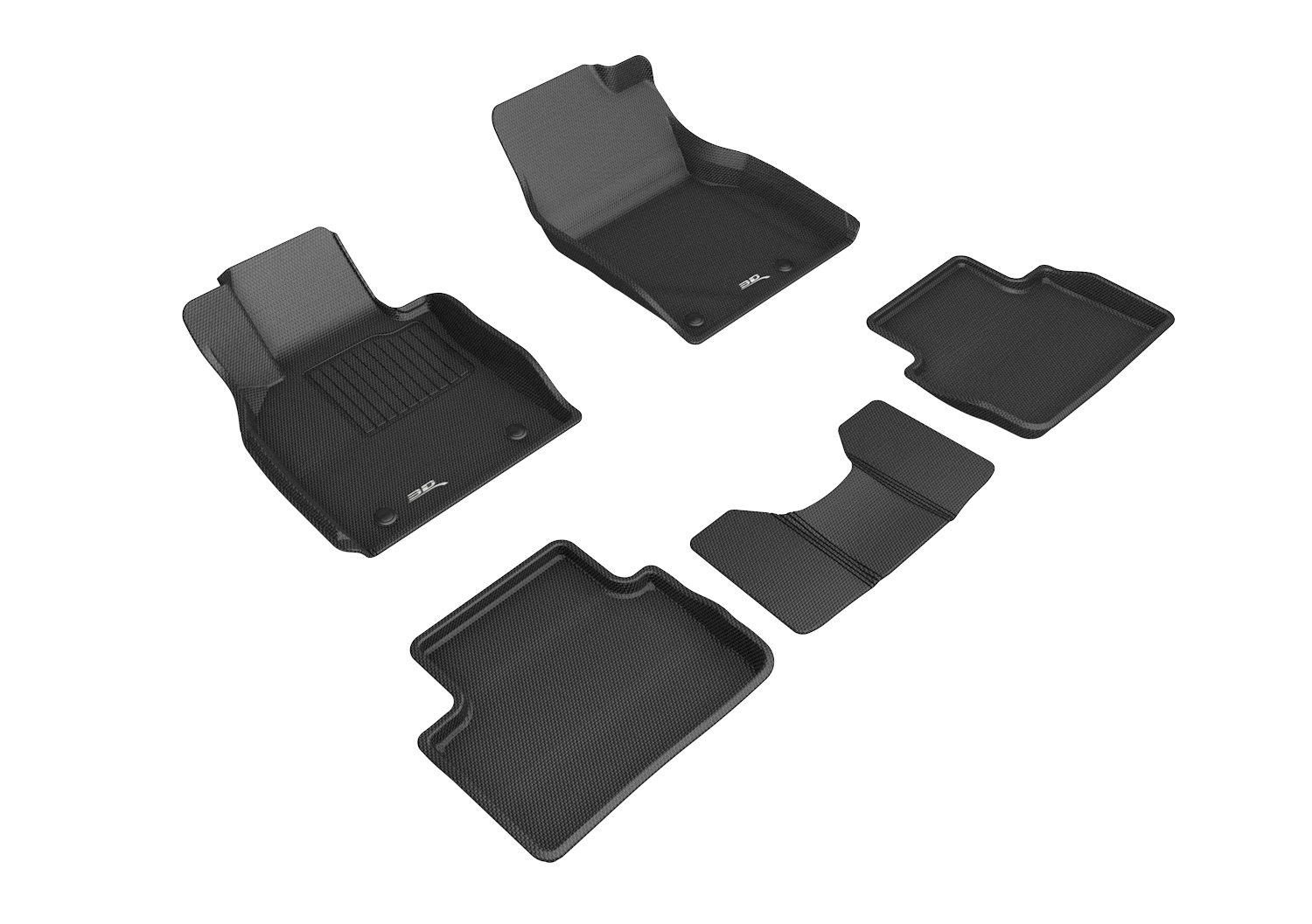 3D Maxpider L1MZ06701509 for 3 2019-2022 / CX-30 2020-2022 KAGU BLACK R1 R2
