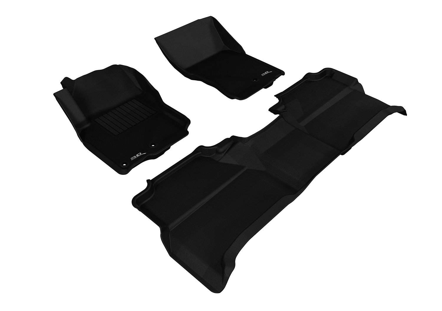 3D Maxpider L1NS06101509 for FRONTIER CREW CAB 2005-2019 KAGU BLACK R1 R2 (2 EY